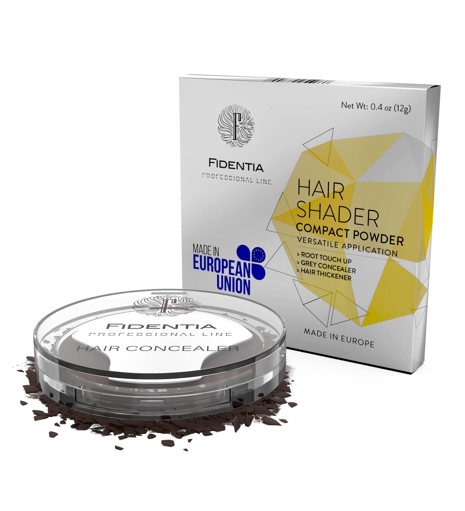 Fidentia Hair Shader Root Touch Up Concealer 12g - Dark Medium Brown - Buy Online on GoSupps.com