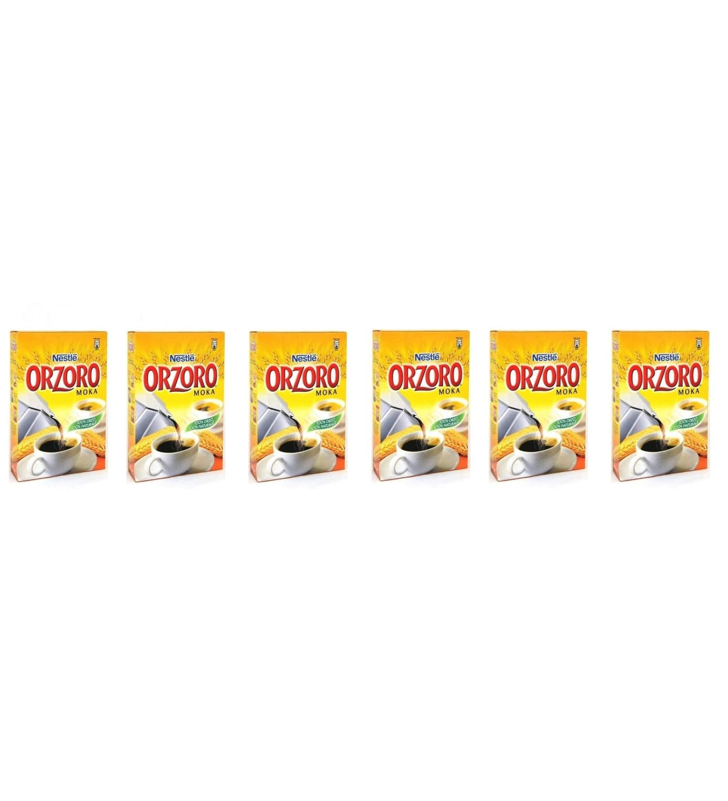 Orzoro Nestle Orzoro 250g Macinato Moka Instant Cereal Coffee (Pack of 6)