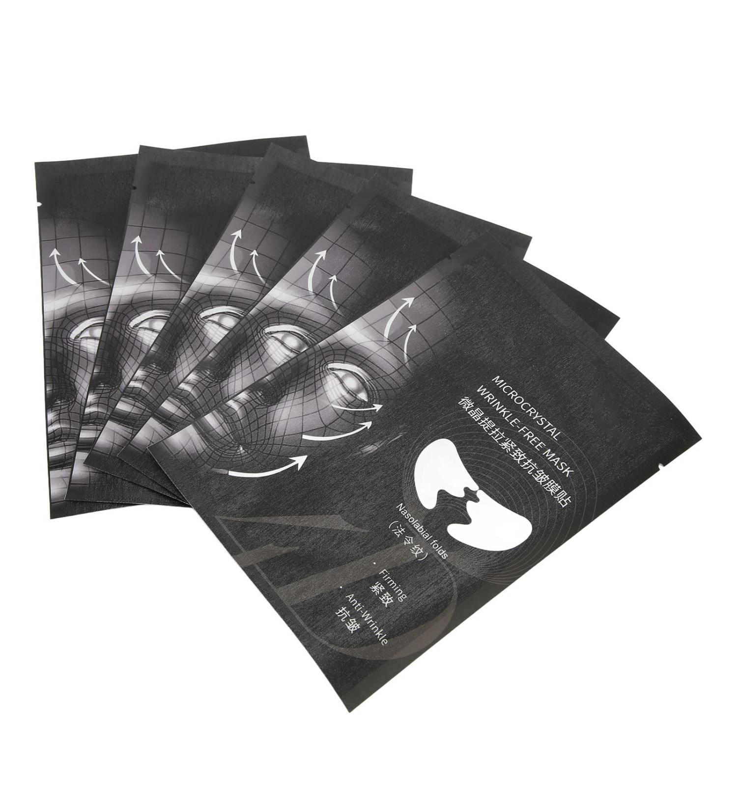 LIZEALUCKY 5 Pack Nasolabial Fold Patch 4D Moisturizing Firming Skin Facial Wrinkle Patches for Man Woman Cheek Wrinkle Patch for Young Look - Buy Online on GoSupps.com