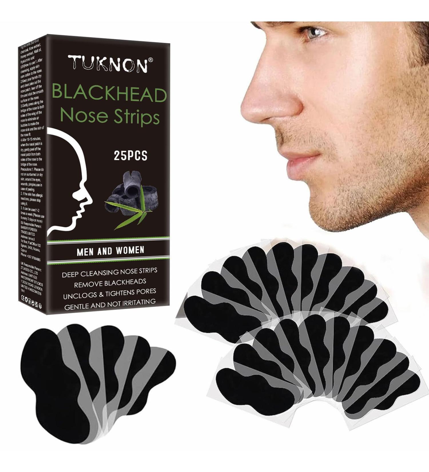 Nosestripes Blackhead Clearing Strips - 25 Pieces for Men & Women | Pore Strip Solution for Clear Skin - Buy Online on GoSupps.com