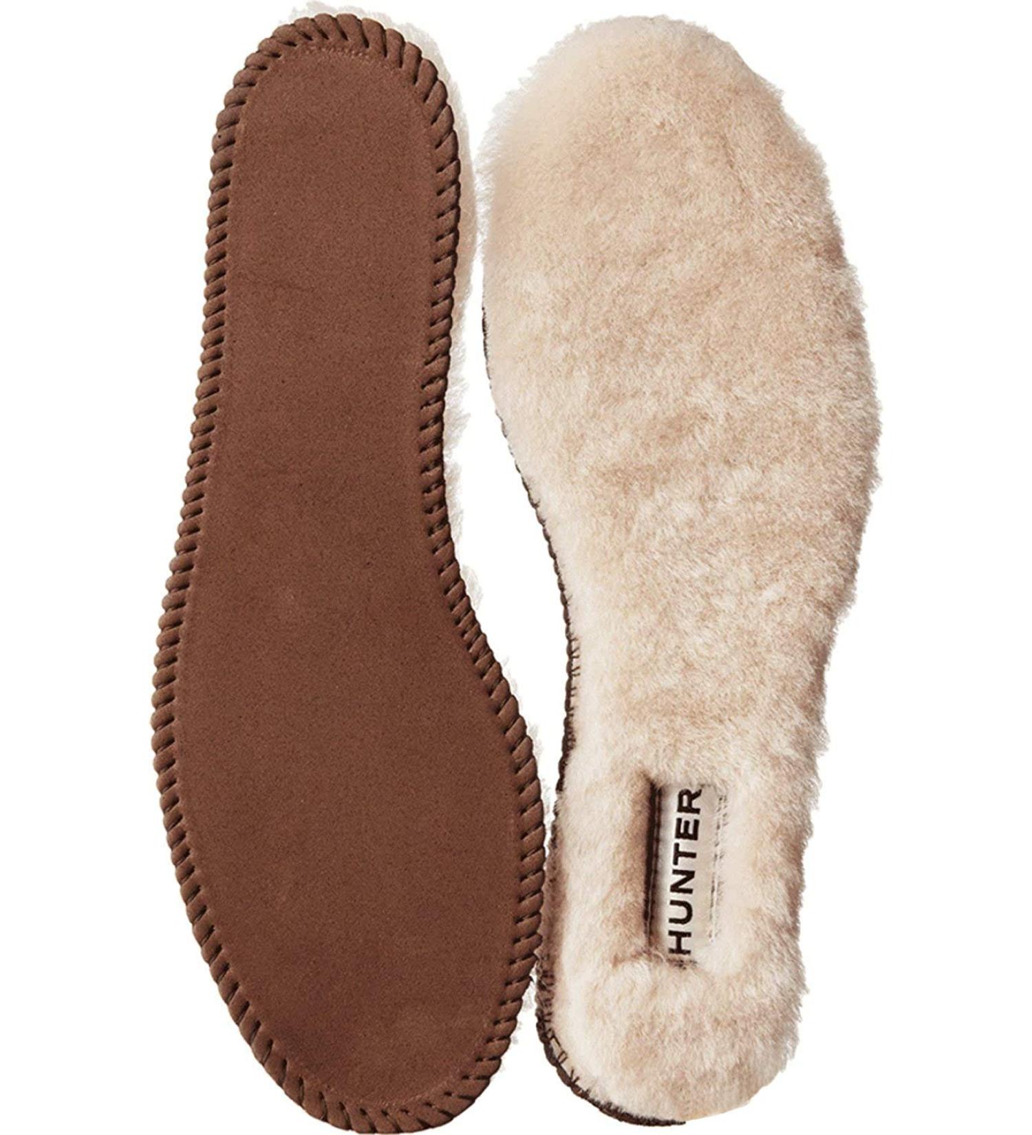 Hunter Women's Luxury Shearling Insoles - Natural White | Size 6 Medium US - International Shipping Available - Buy Online on GoSupps.com