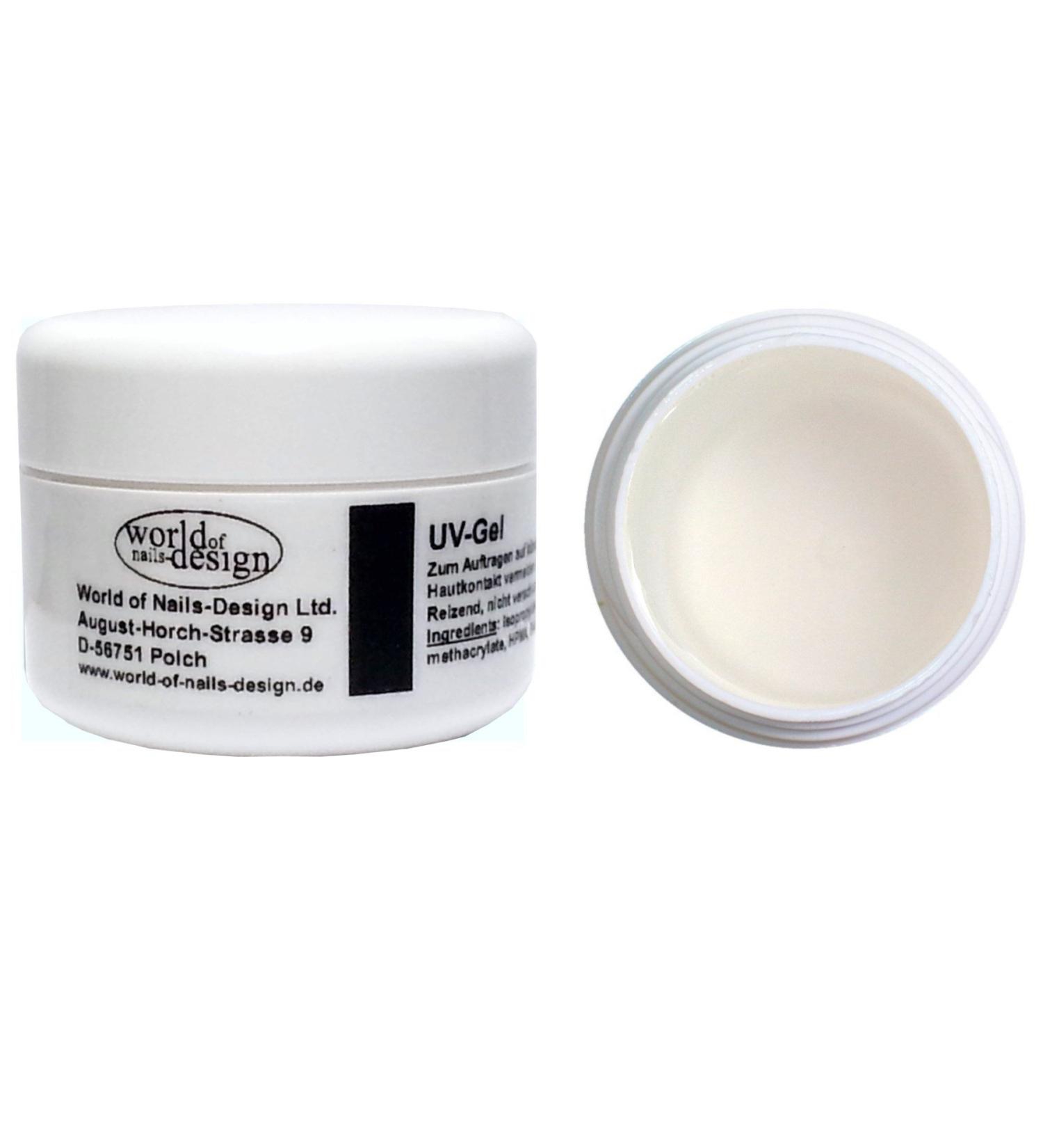 World of Nails-Design BasicLine UV-Gel adhesive gel for gel nails ultra strong thin viscosity clear 5 ml