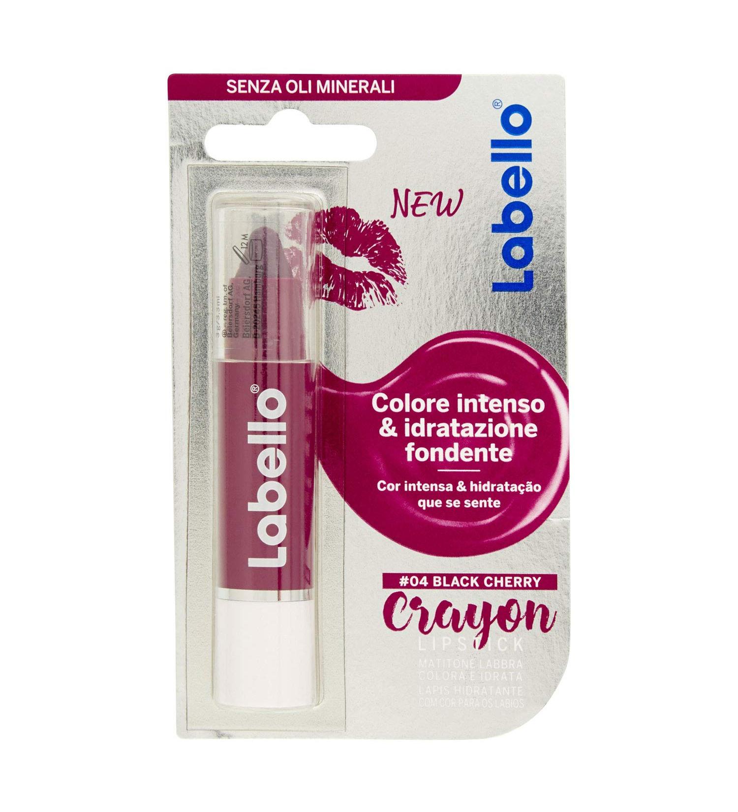  Labello Lip Pencil 04 Black Cherry Intense Colour - Buy Online on GoSupps.com