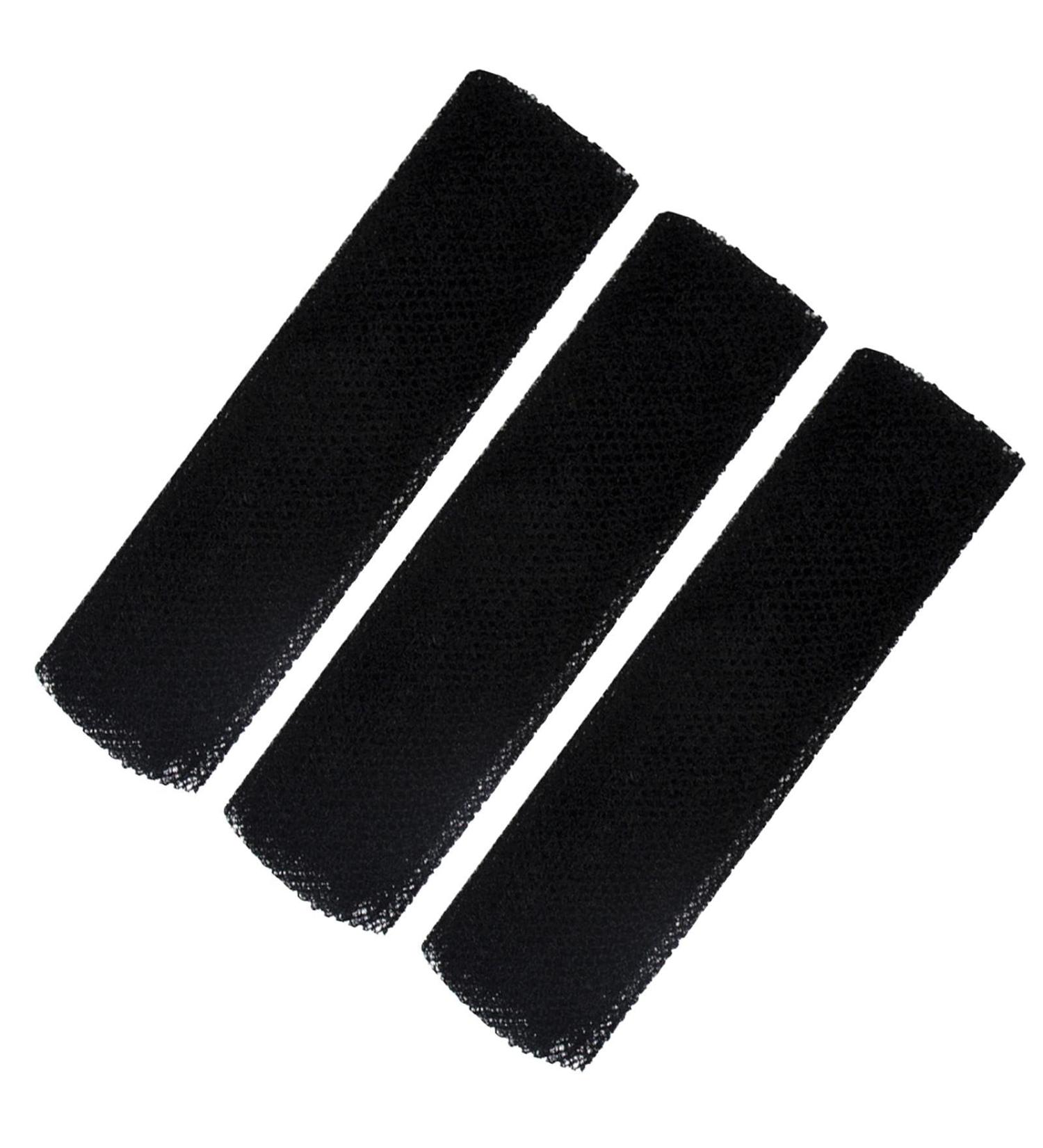 African Net Sponge | African Mesh Cloth Shower Net Scrubber Washcloth | Elastic Bath Sponges for Daily Use Women & Men Bathing Black - Buy Online on GoSupps.com