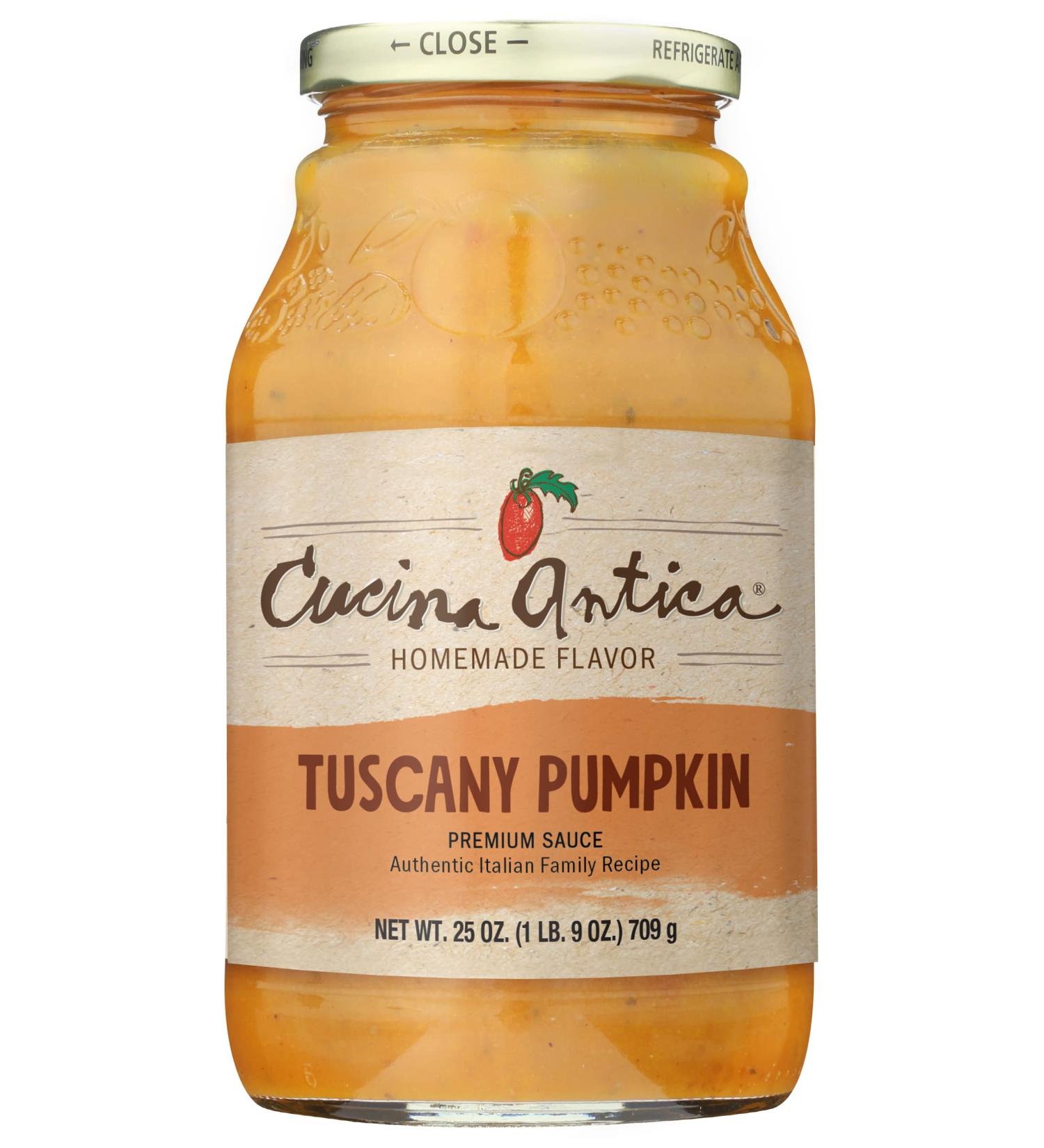 Cucina Antica Pasta Sauce Tuscany Pumpkin 25 Oz (Pack of 3)