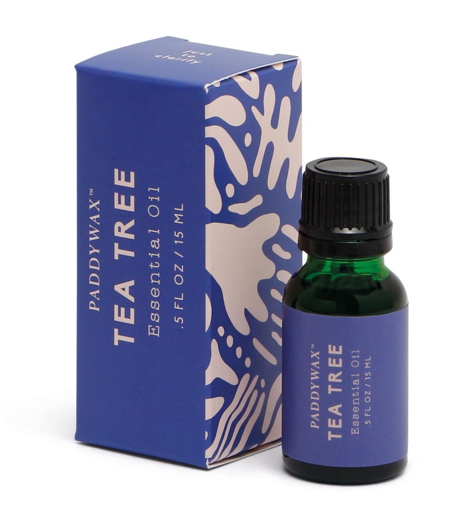 Paddywax Body-Safe Essential Oil for Diffusers Scented Oil 0.5 Ounces Tea Tree - Buy Online on GoSupps.com