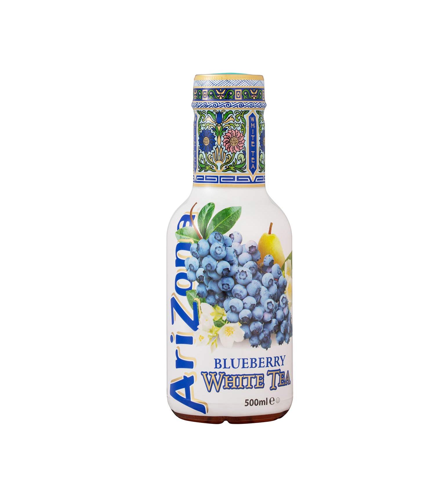  Arizona Arizona Blueberry White Tea Tea Drink 50 cl - Buy Online on GoSupps.com