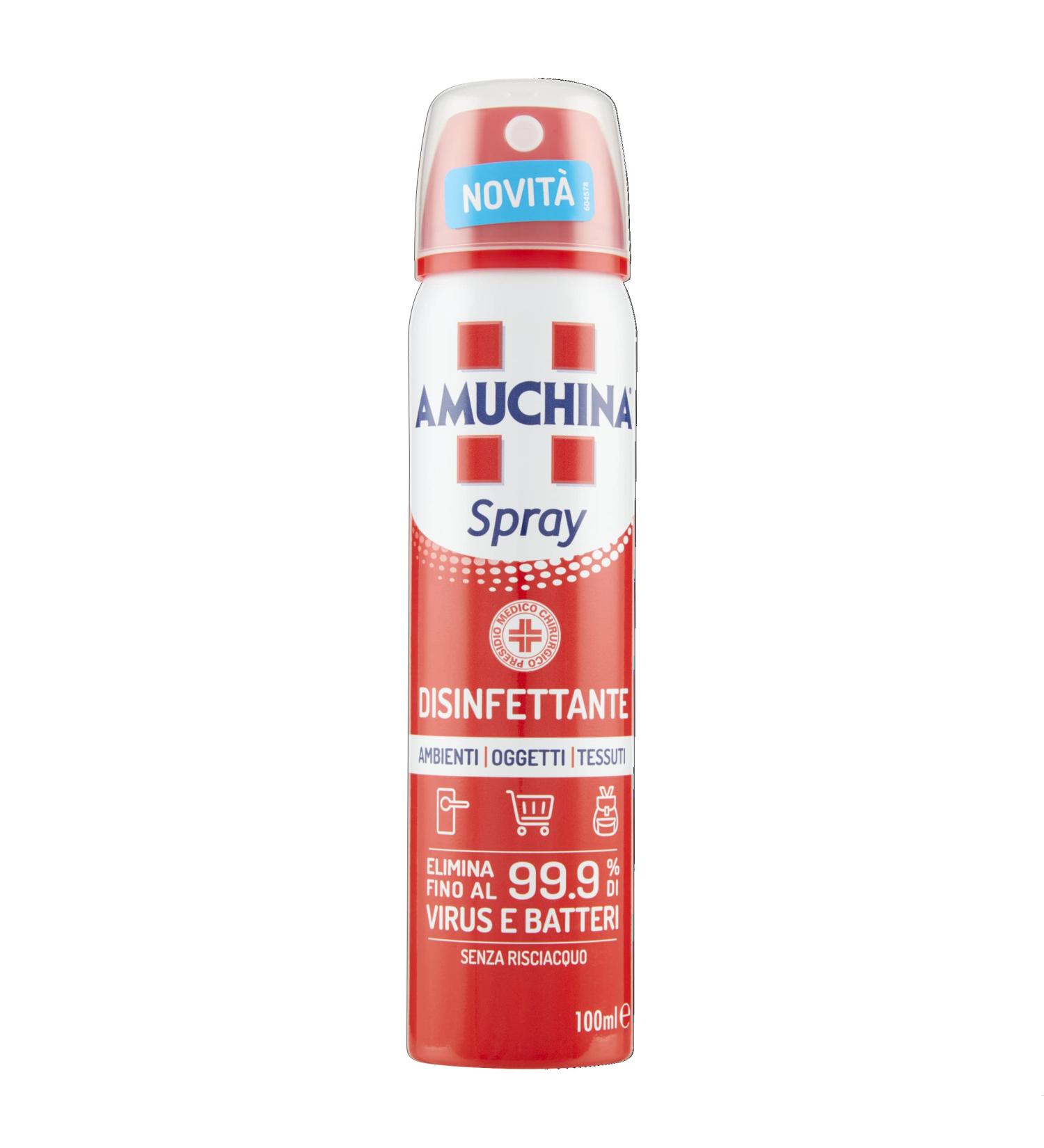 Amuchina Spray for Environment & Fabrics - 100ml | International Shipping Available - Buy Online on GoSupps.com