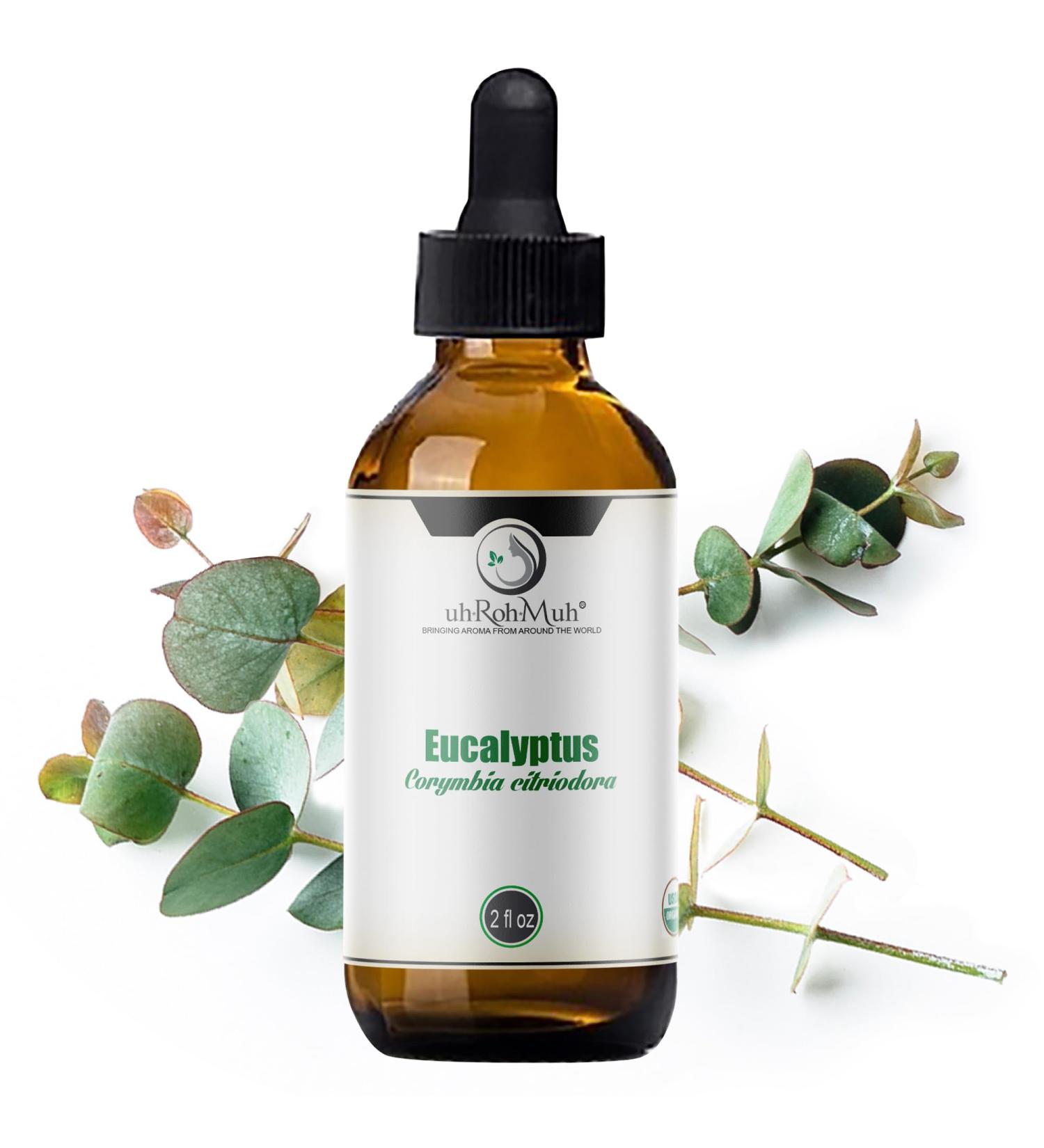 Organic Eucalyptus Citriodora Essential Oil - 100% Pure & Natural - USDA Certified - Aromatherapy & Skin Care - 2 Fl Oz - Premium Quality - Buy Online on GoSupps.com
