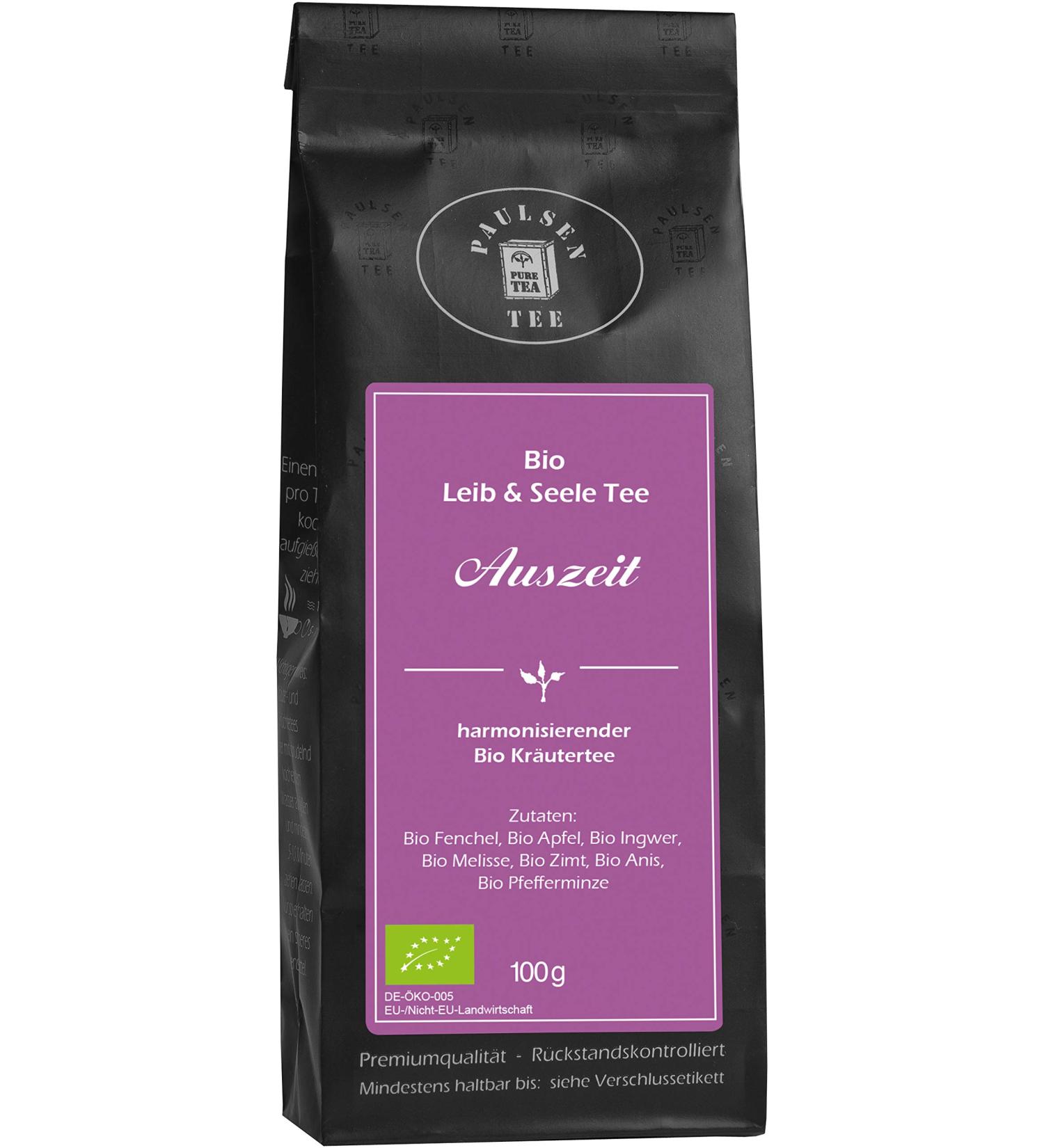 Paulsen Organic Herbal Tea Body and Soul Time Out 100g (49.90 Euro/kg)