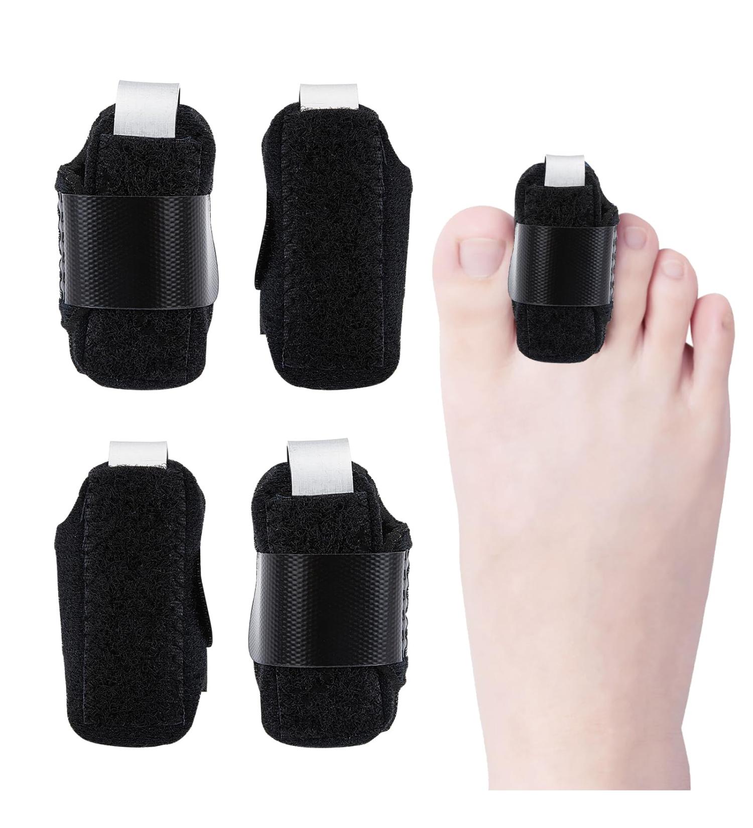 Toe Smoothers for Hammer Toe - 4 Pack Bandage for Curved & Crooked Toes | Niceneeded - Buy Online on GoSupps.com