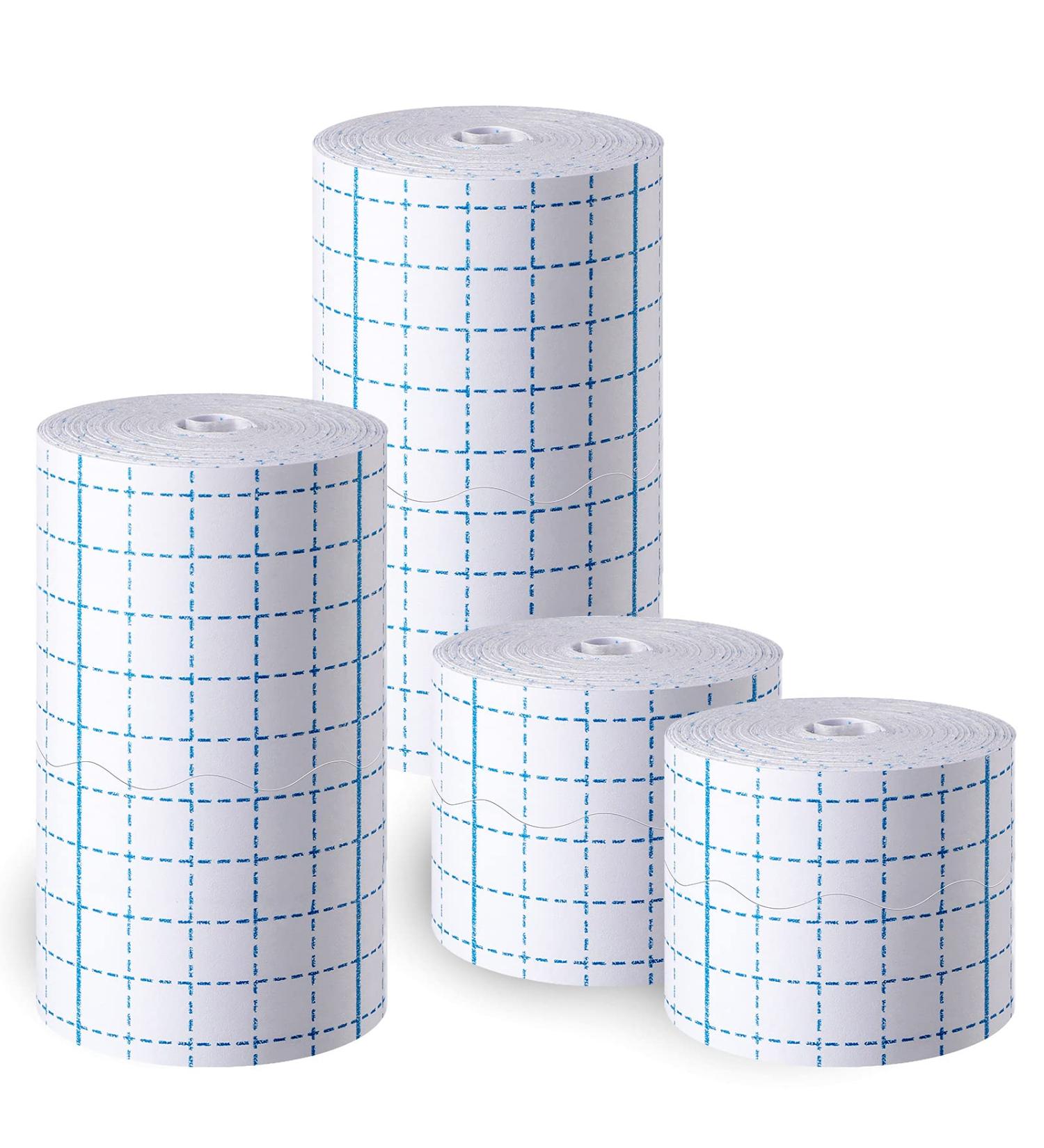 Non-Woven Cover Stretch Tape - Breathable Protective Bandage Roll Film - 2 x 5.47 Yds & 4 x 5.47 Yds - 4 Rolls - Buy Online on GoSupps.com