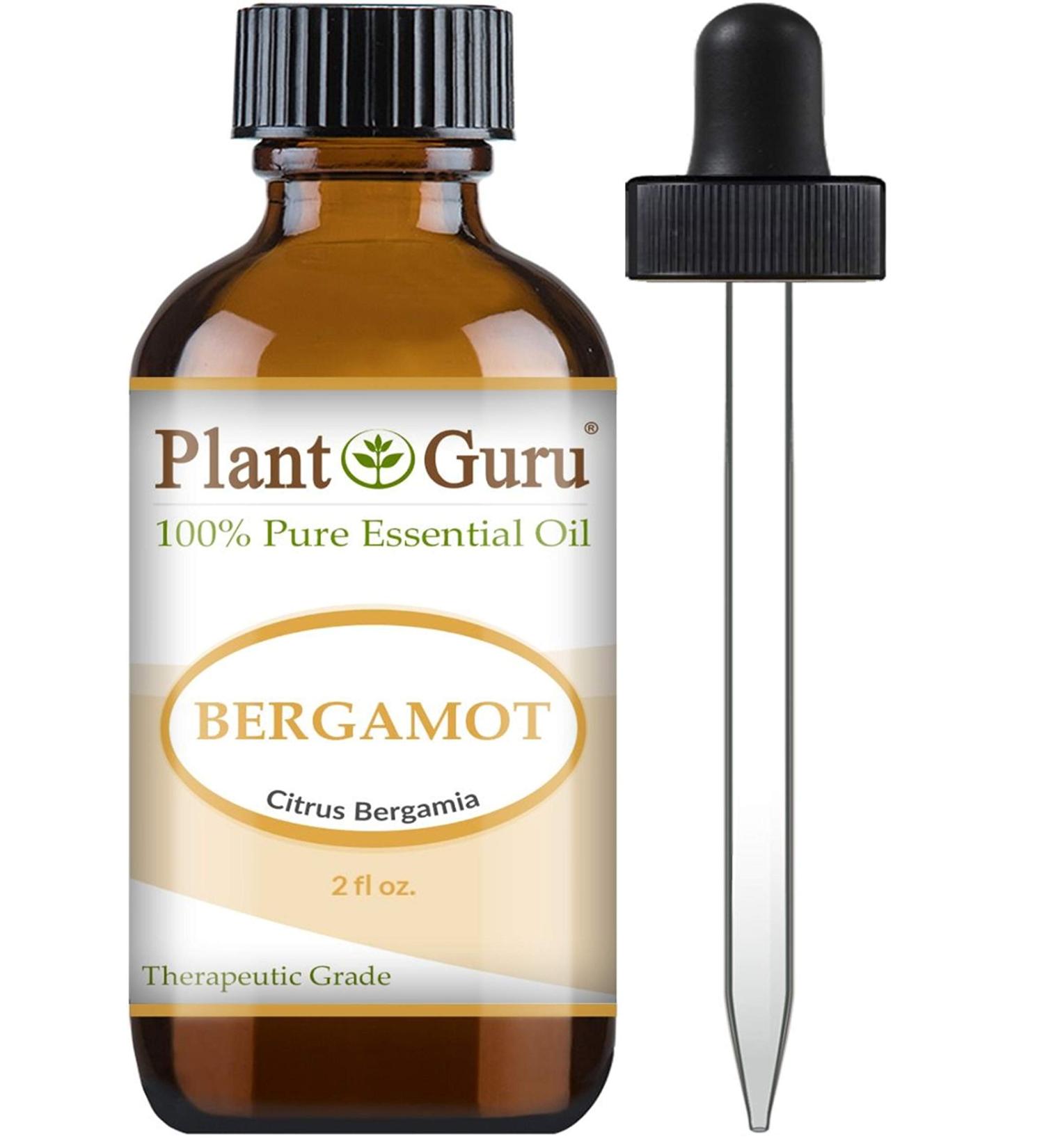 Bergamot Essential Oil 2 oz | 100% Pure & Undiluted | Therapeutic Grade for Aromatherapy & Wellness | International Shipping Available - Buy Online on GoSupps.com