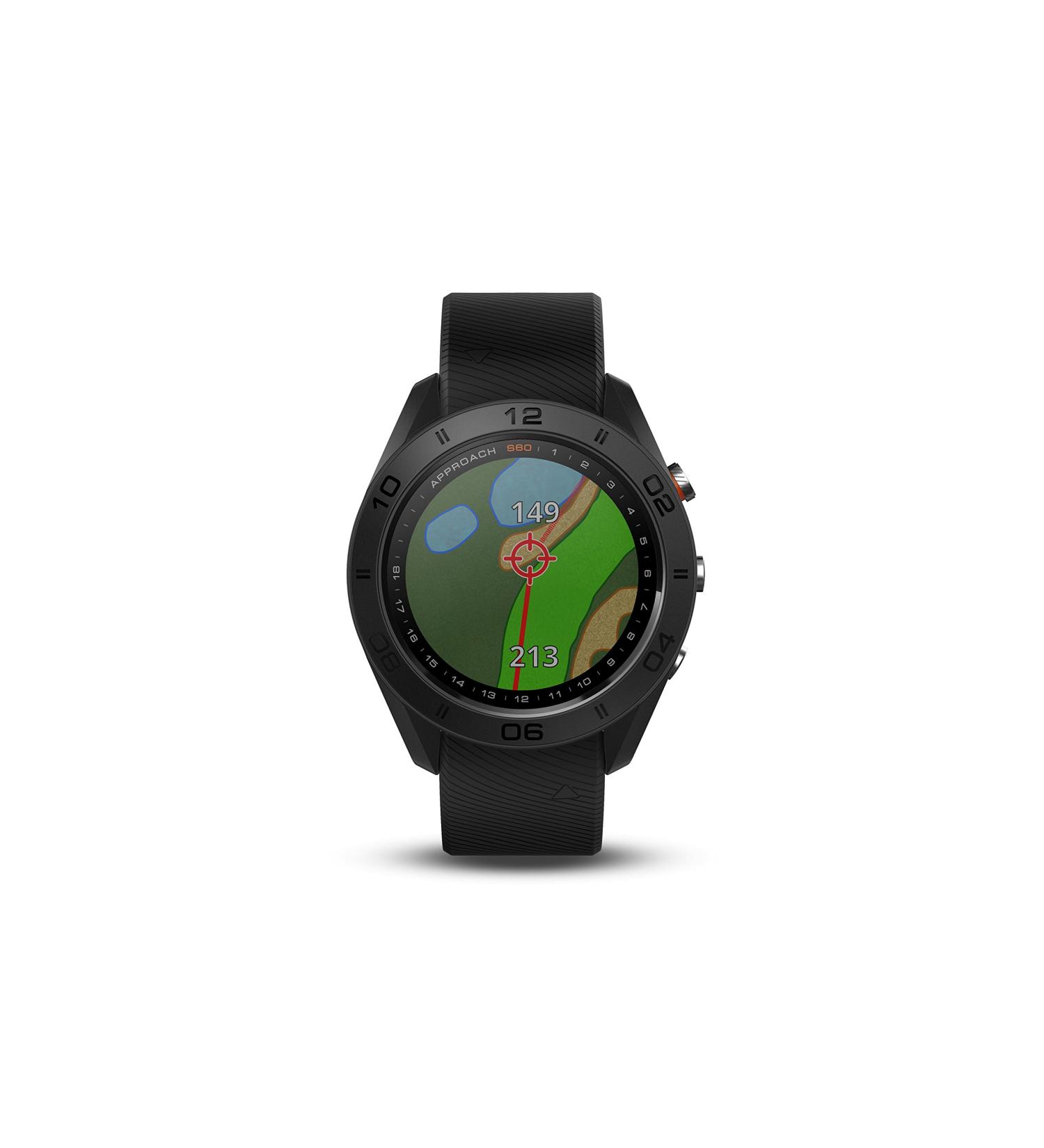 Garmin Approach S60 Premium GPS Golf Watch - Full Color CourseView Mapping, Touchscreen Display, Black (Renewed) - Buy Online on GoSupps.com