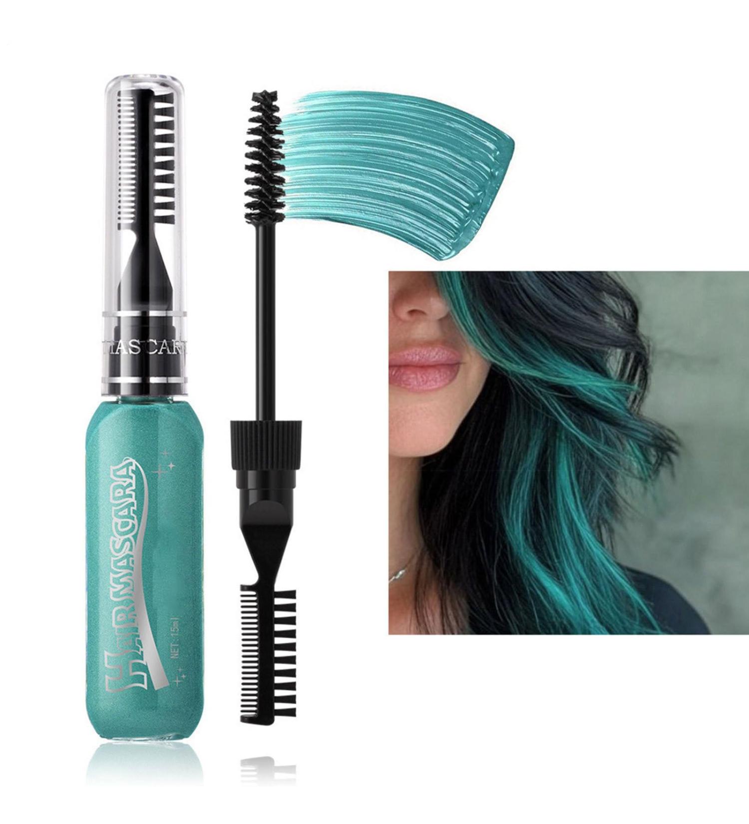 Peigne craie pour cheveux lavable ensemble de peignes craie pour cheveux Ensemble de teinture de mascara pour femmes | Teinture de couleur de temporaire 8 couleurs ensemble de de c B 1 unit (Lot de 1) - Buy Online on GoSupps.com