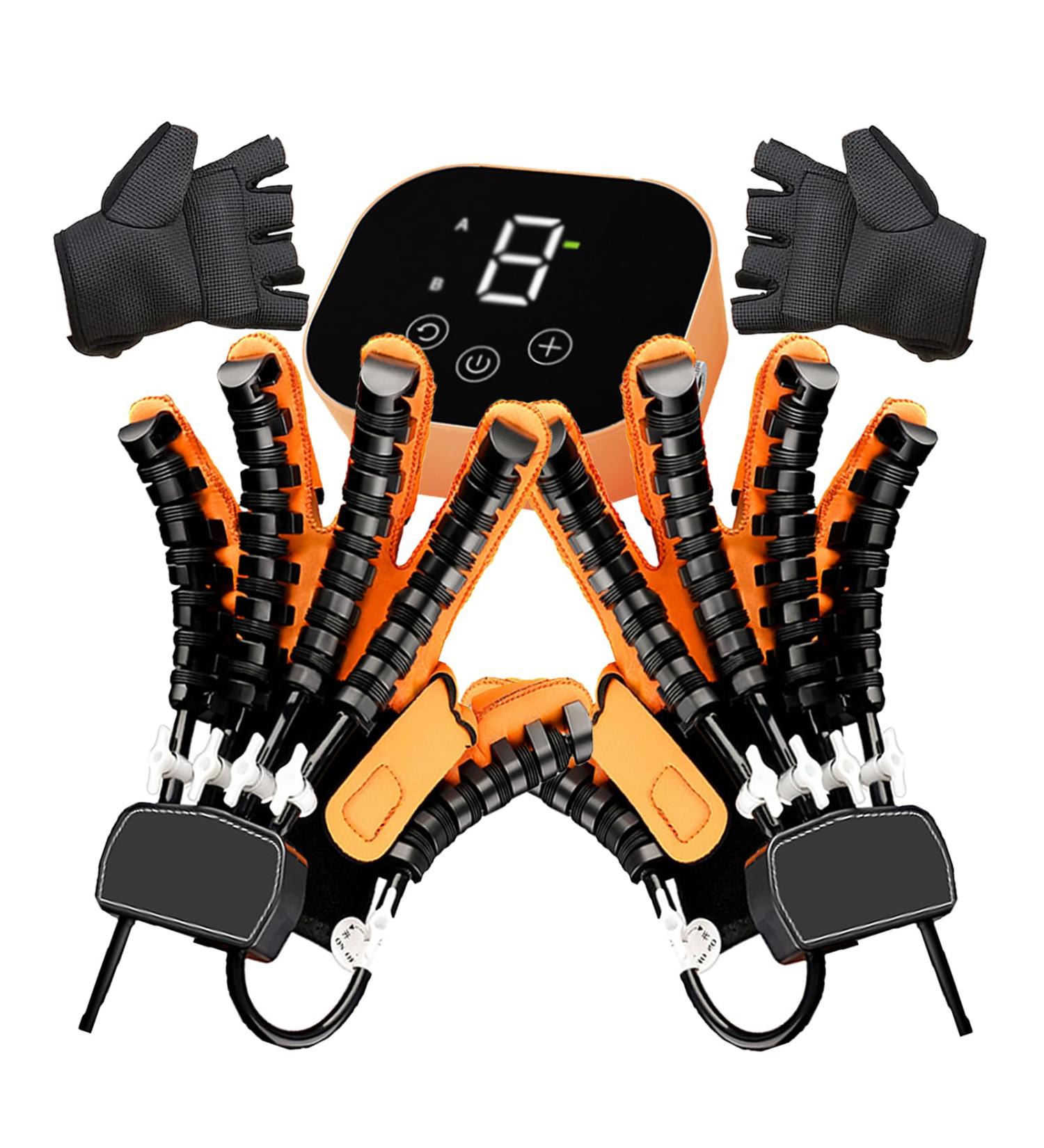 Upgraded Robotic Rehabilitation Gloves Stroke Rehabilitation Aids for Hand Stroke Hand Recovery Equipment for Hand Dysfunction Patients Hemiplegia Trainer left+right Small - Buy Online on GoSupps.com