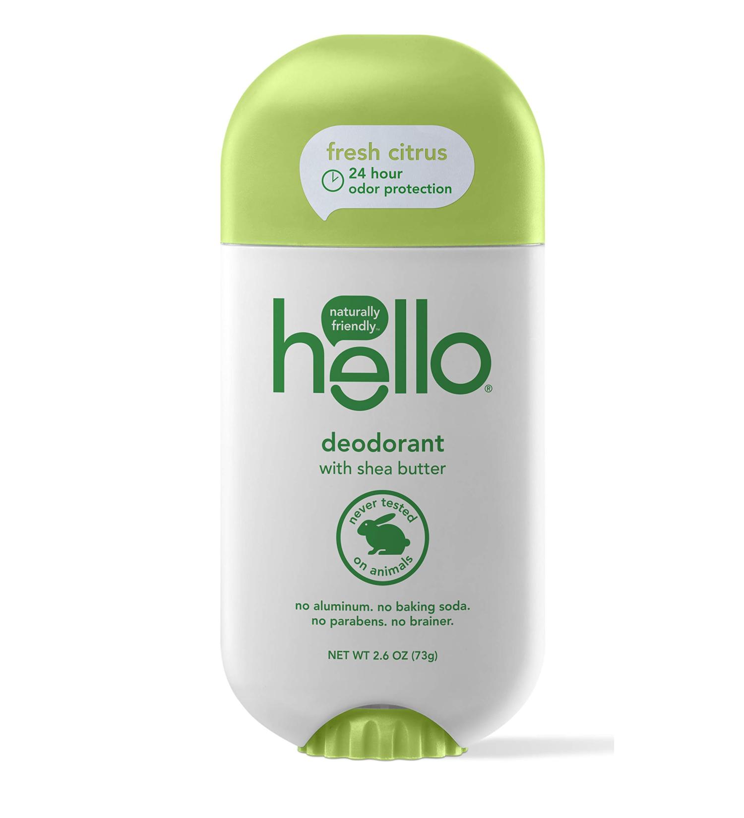 Shea Butter Fresh Citrus Deodorant | Aluminum-Free for Women & Men | 24-Hour Protection | 2.6 oz - No Baking Soda, Parabens, or Sulfates - Buy Online on GoSupps.com