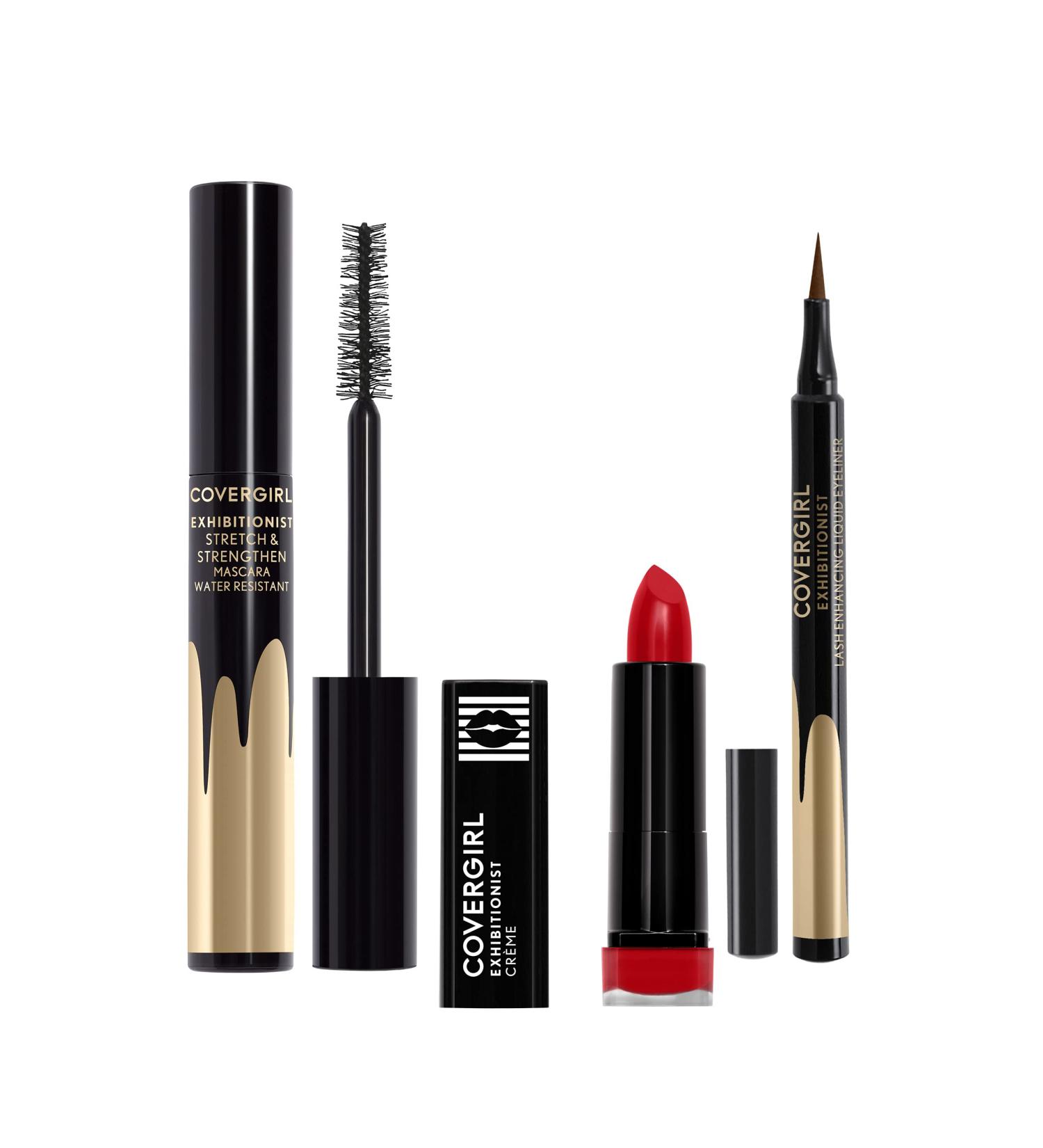 COVERGIRL - Gift that Glam Kit Glam Kit Black / Real Red - Buy Online on GoSupps.com