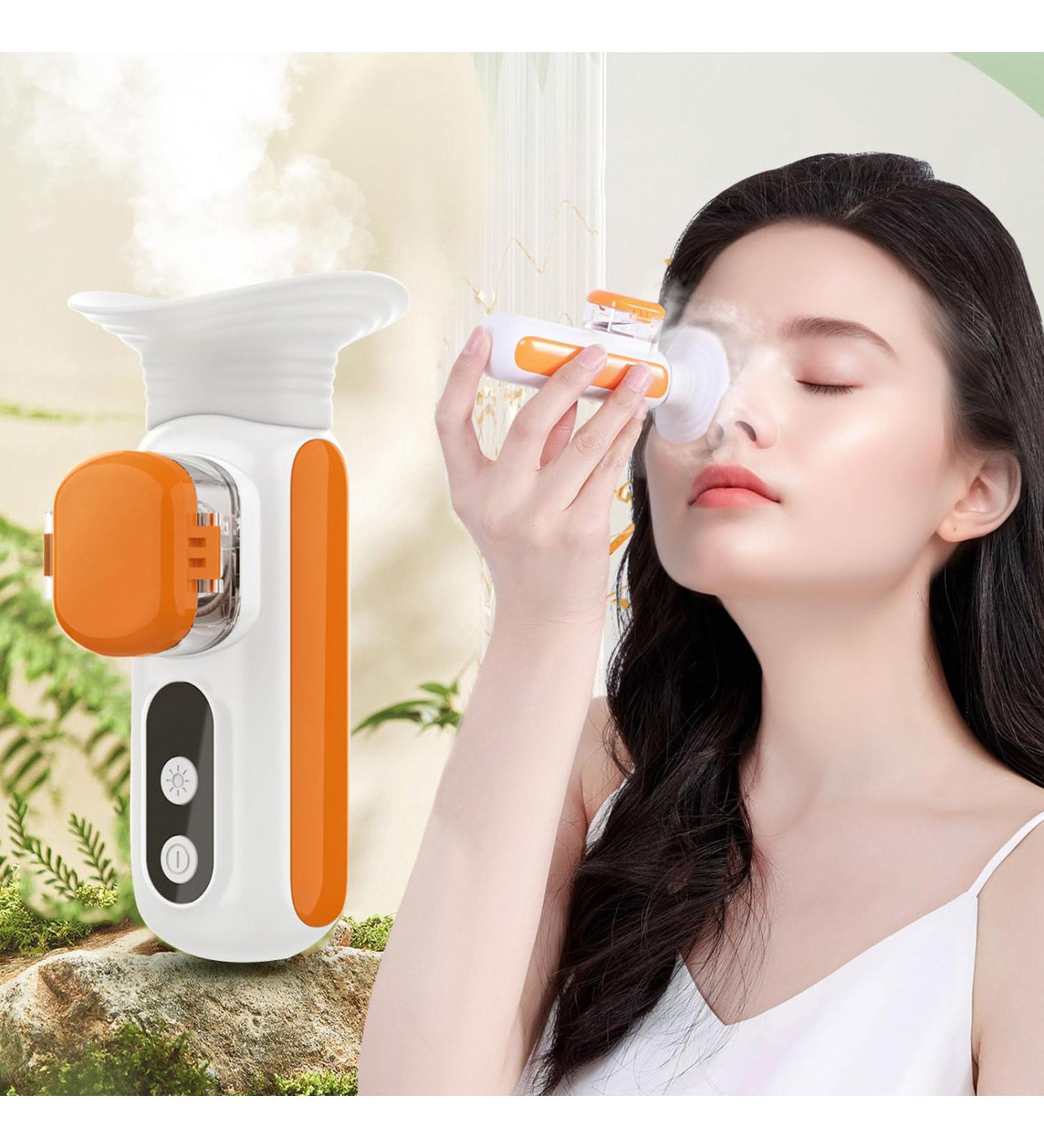 Nano Mist Sprayer Eye Face Steamer Eye & Face Mister Mist Sprayer with Hot Compress Portable Sprayer USB Rechargeable Eye Care Skin Care Moisturising Spray - Buy Online on GoSupps.com