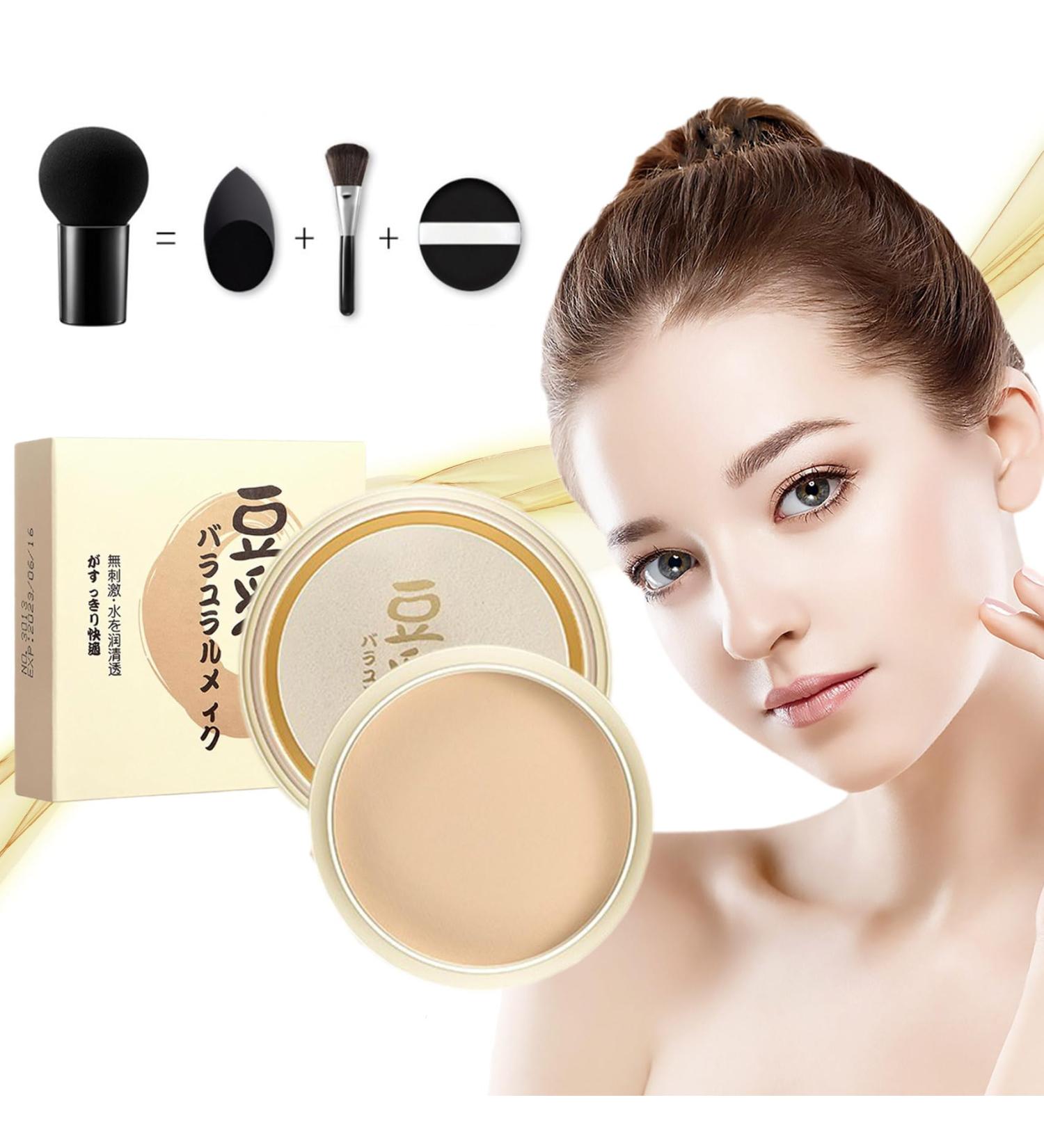 Concealing And Setting Soy Milk Powder Japanese Concealer Soybean Milk Powder (01# Ivory) - Buy Online on GoSupps.com