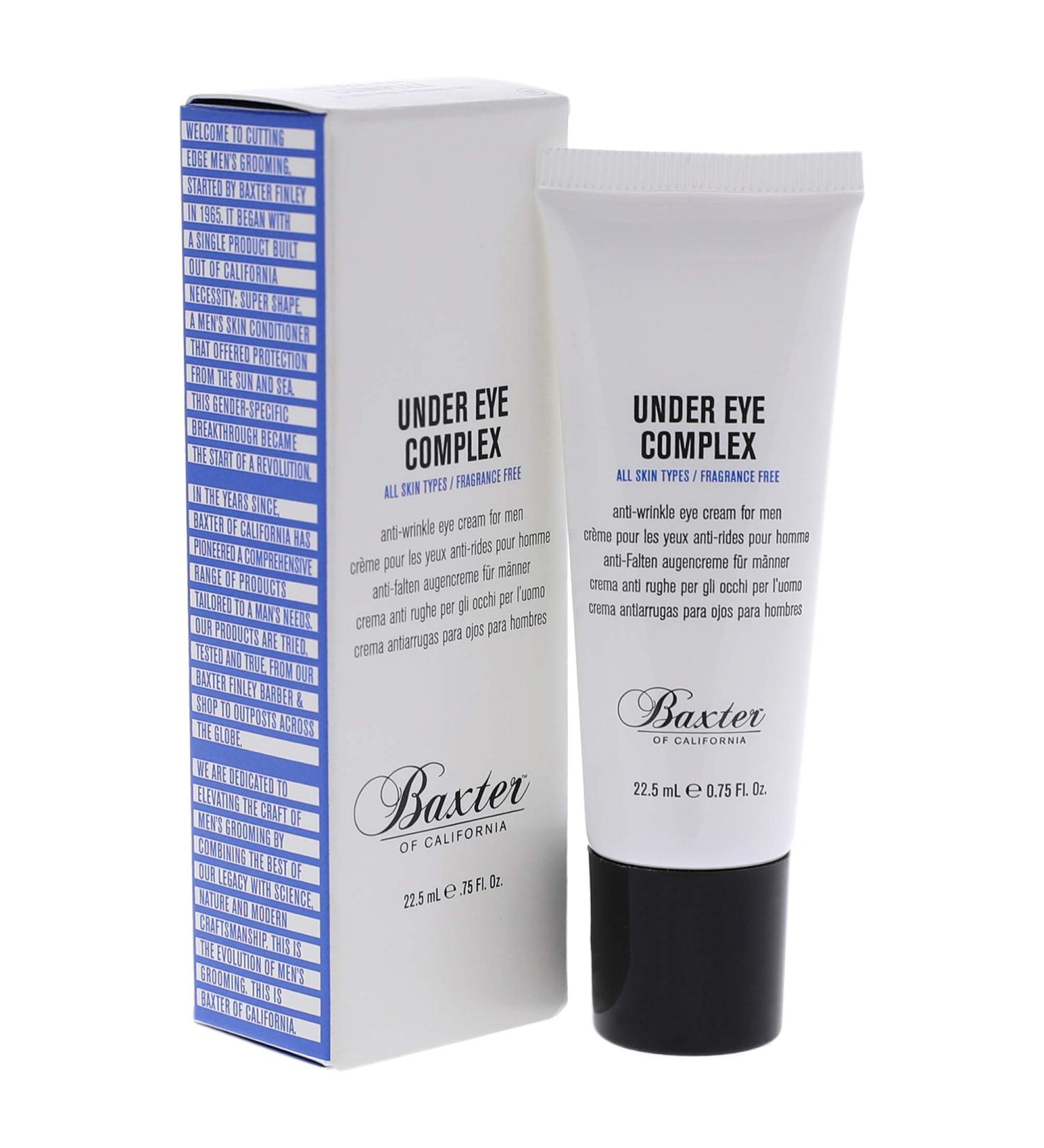 Baxter of California Men's Under Eye Cream - Depuffing & Line Reducing Formula - Buy Online on GoSupps.com