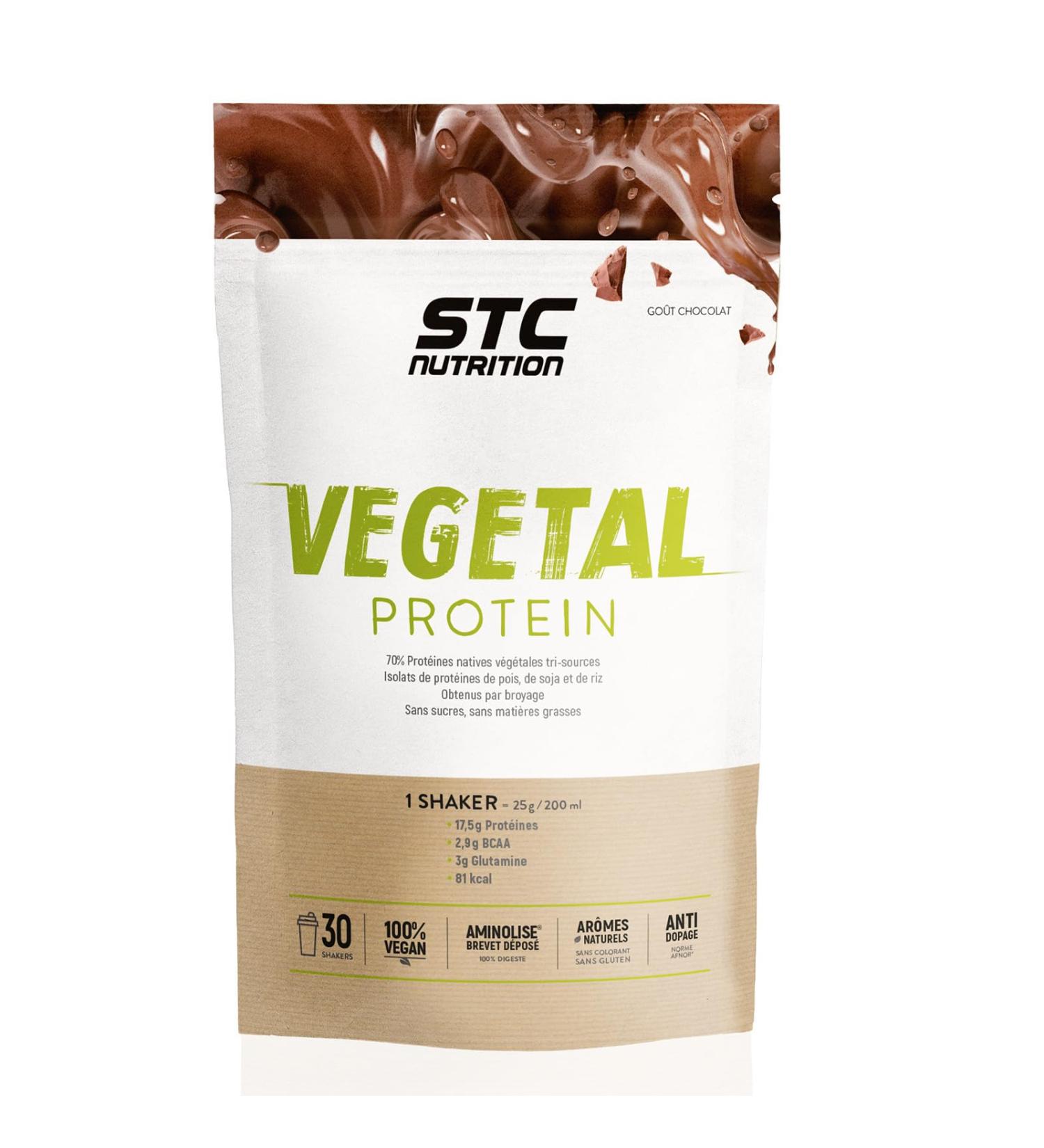 STC NUTRITION - Vegetal Protein - 100% Vegetable Alternative - Peas + Soy + Rice - Sugar Free Fat Free - No Coloring Glute - Buy Online on GoSupps.com