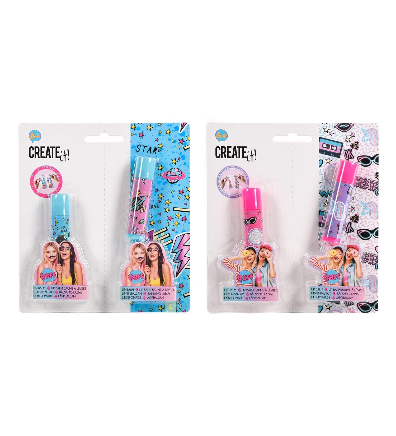 Branded Toys Girls Lip Balm Kids Lip Balm Kids Lip Gloss Set of 2 - Buy Online on GoSupps.com
