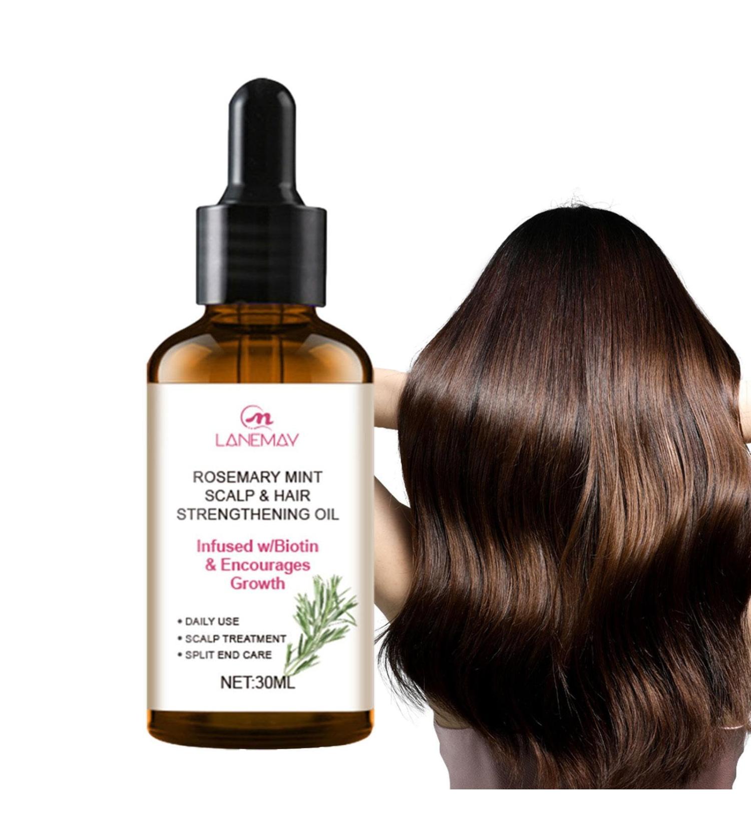 Bio-Rosmarin Oil for Hair Care - 30ml Essential Rosemary Oil for Hair Loss - Natural Vegetable Oil by Youding - Buy Online on GoSupps.com