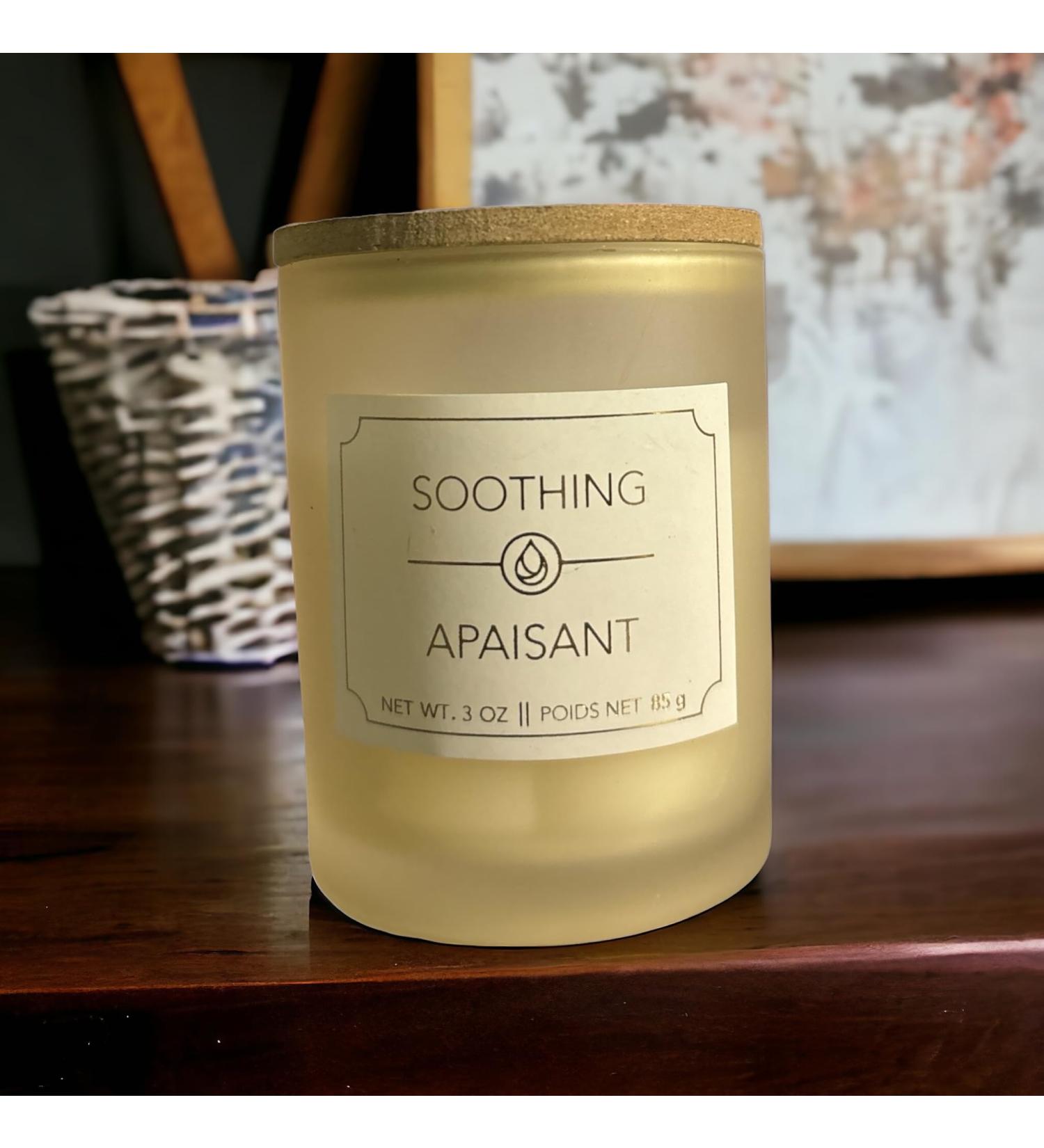 Soothing Aromatherapy Candle Set - Natural Scented Cream Candles (Pack of 2) with Gift Box | International Shipping - Buy Online on GoSupps.com