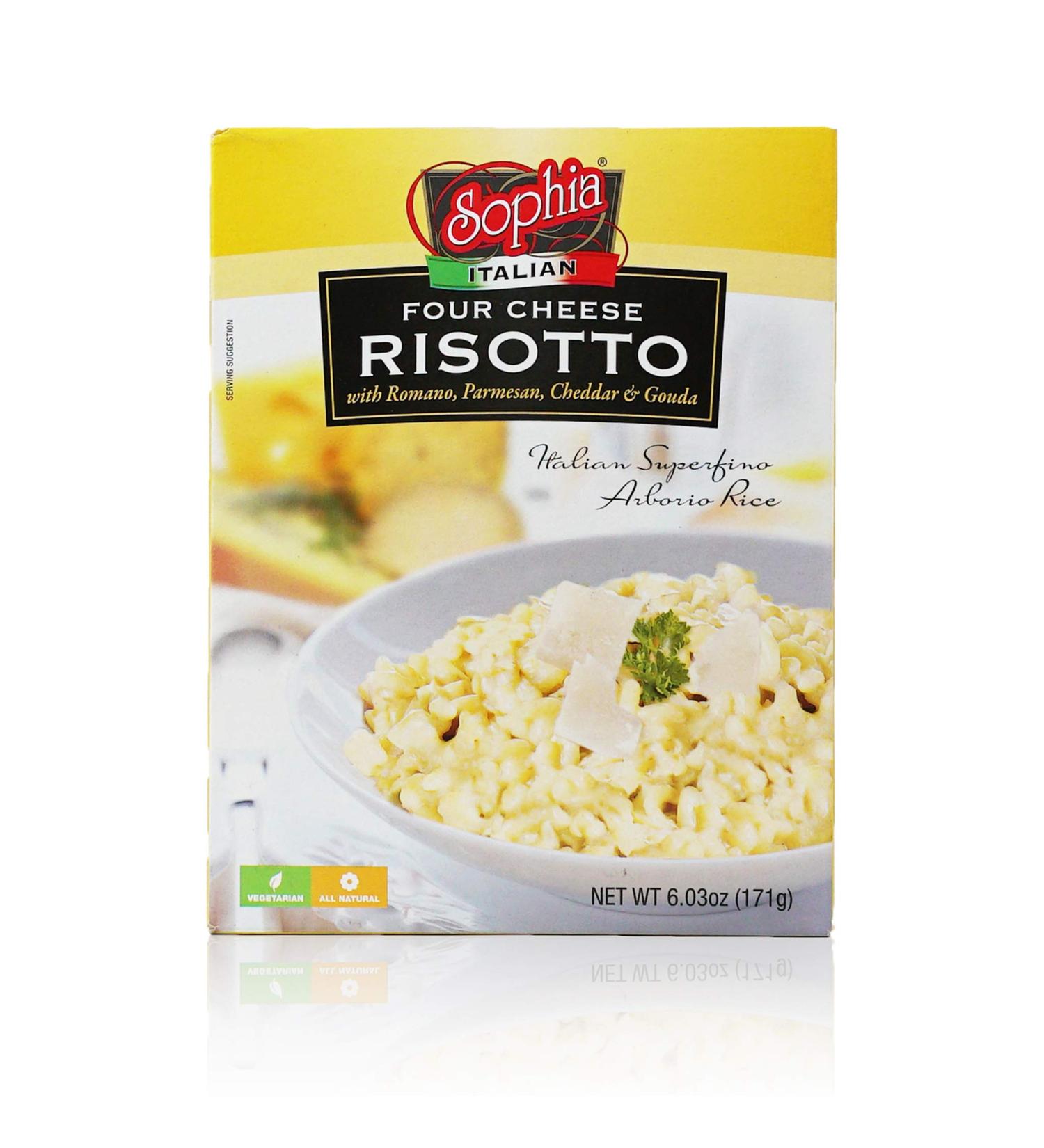Sophia Risotto - Four Cheese 6.03oz (3-pack)