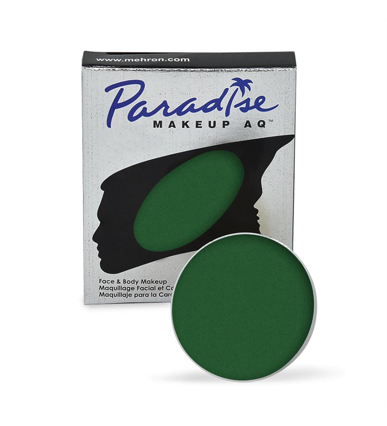 Mehron Paradise Makeup AQ - Dark Green (7g) | Premium Face & Body Paint | International Shipping - Buy Online on GoSupps.com