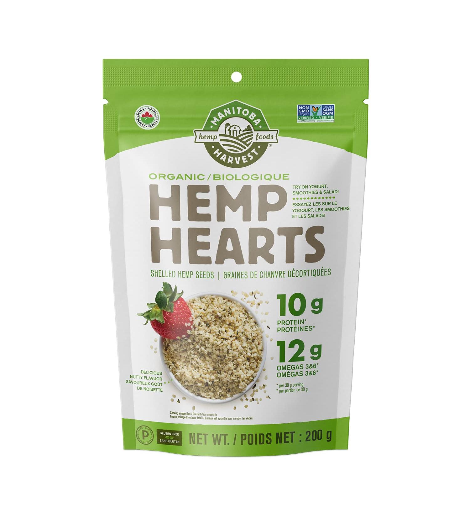 Manitoba Harvest Hemp Hearts 200g - Premium Quality Superfood - Buy Online on GoSupps.com