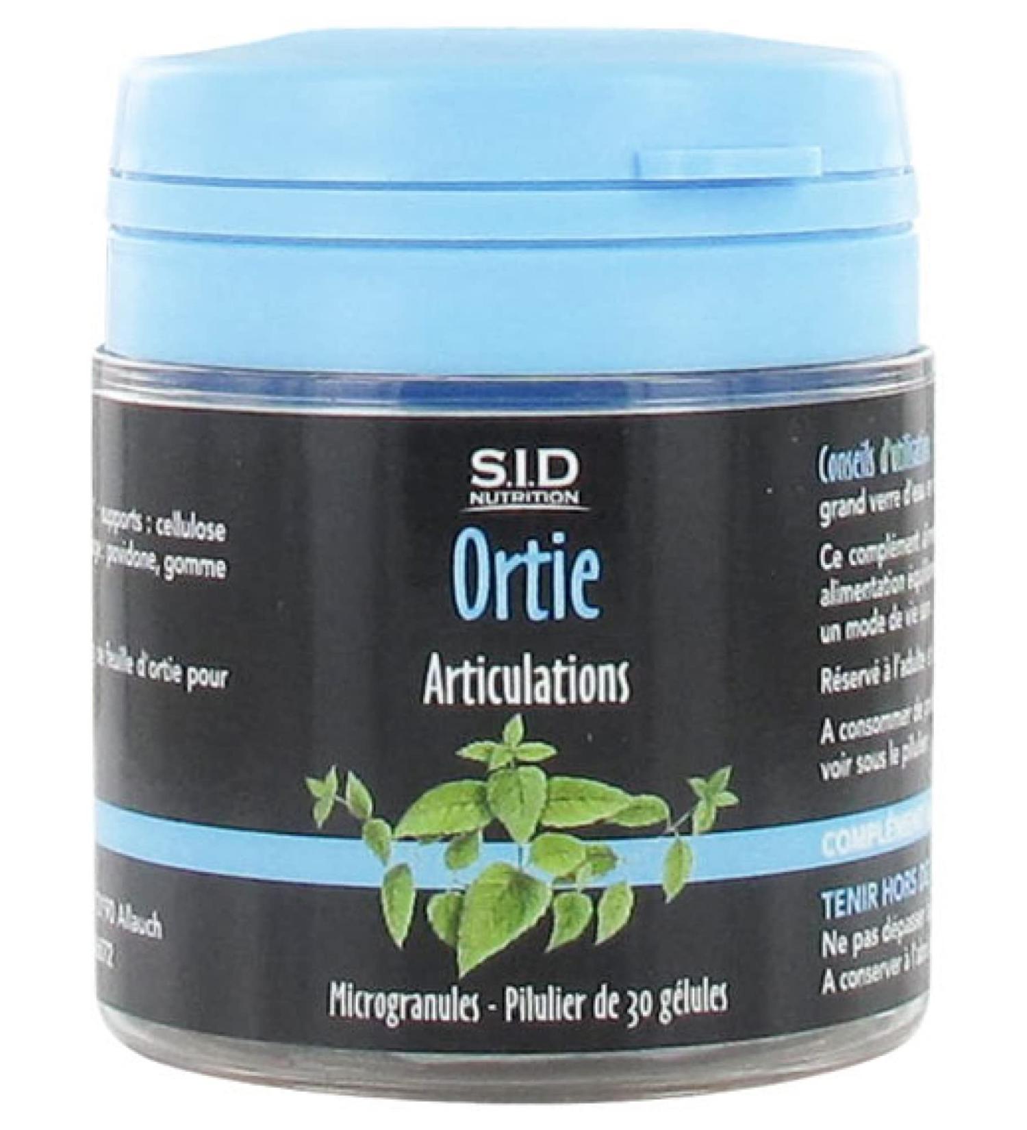 S.I.D Nutrition Nettle Joints 30 Capsules