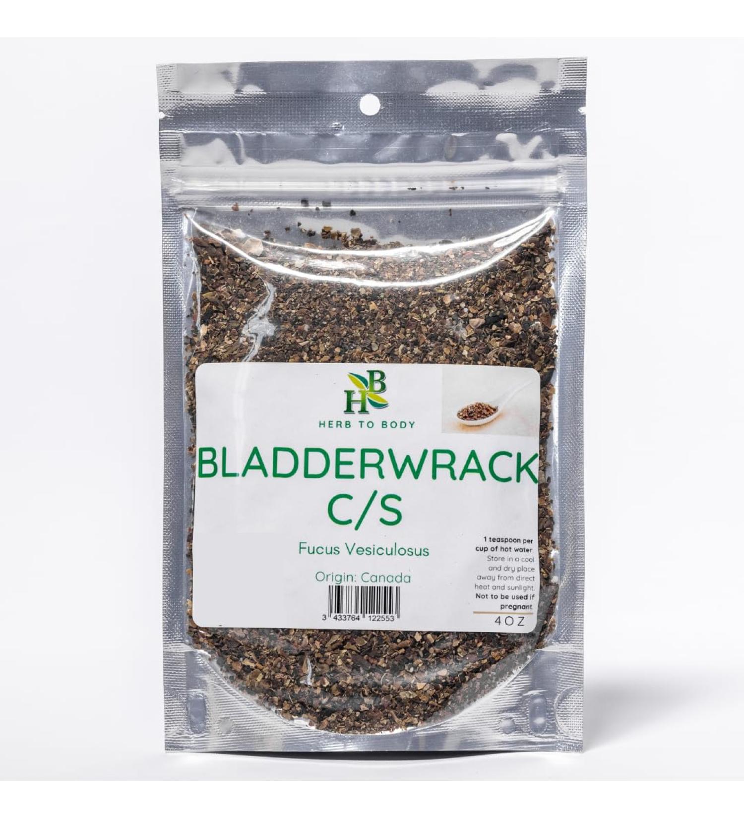 Bladderwrack C/S (Cut & Sifted) | Fucus Vesiculosus | Wildcrafted | 4oz