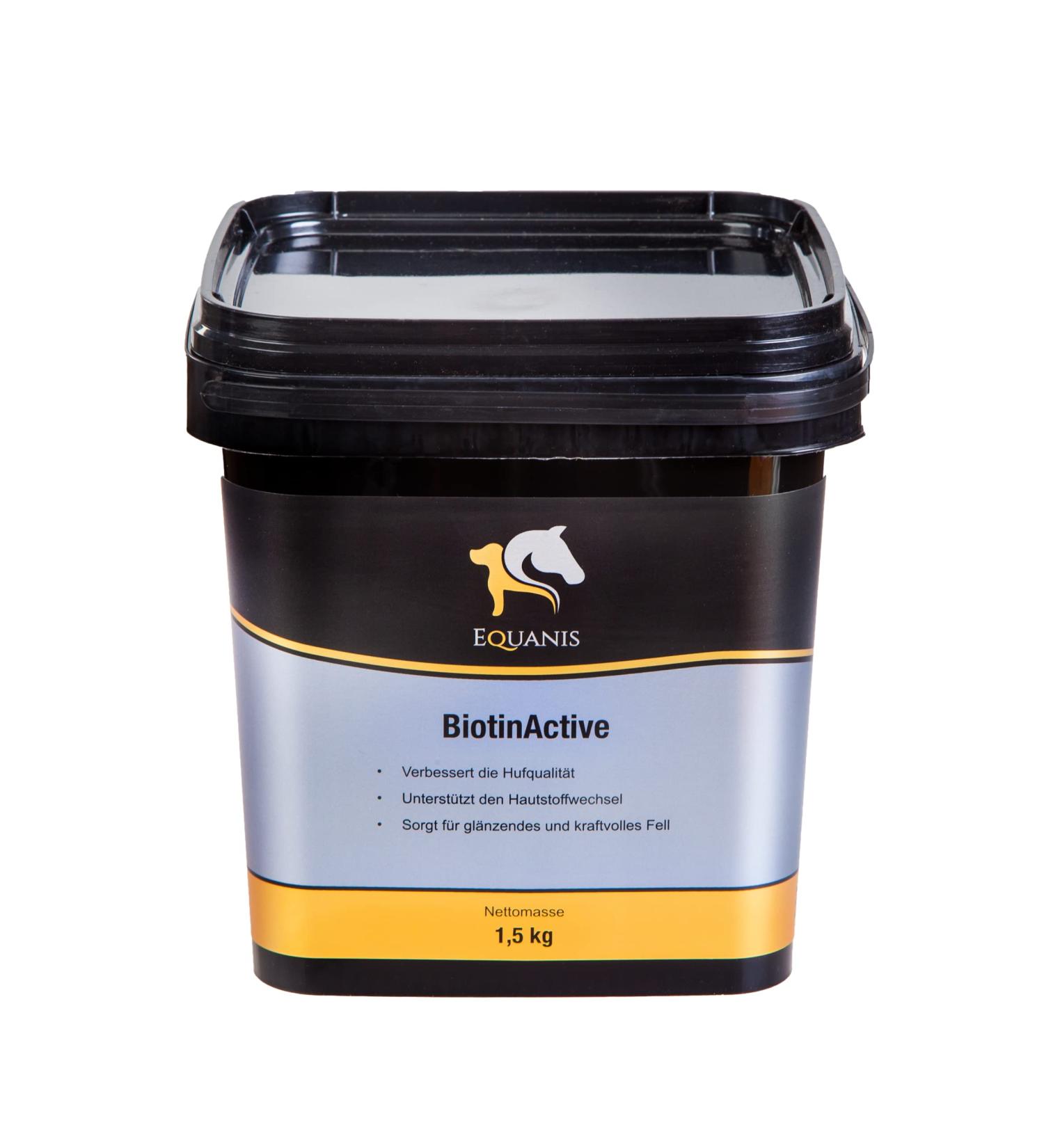 Biotinactive 1.5 kg Pellets for Skin Fur & Horn Support | Biotin Zinc MSM & Copper | PSSM-Compliant - Buy Online on GoSupps.com