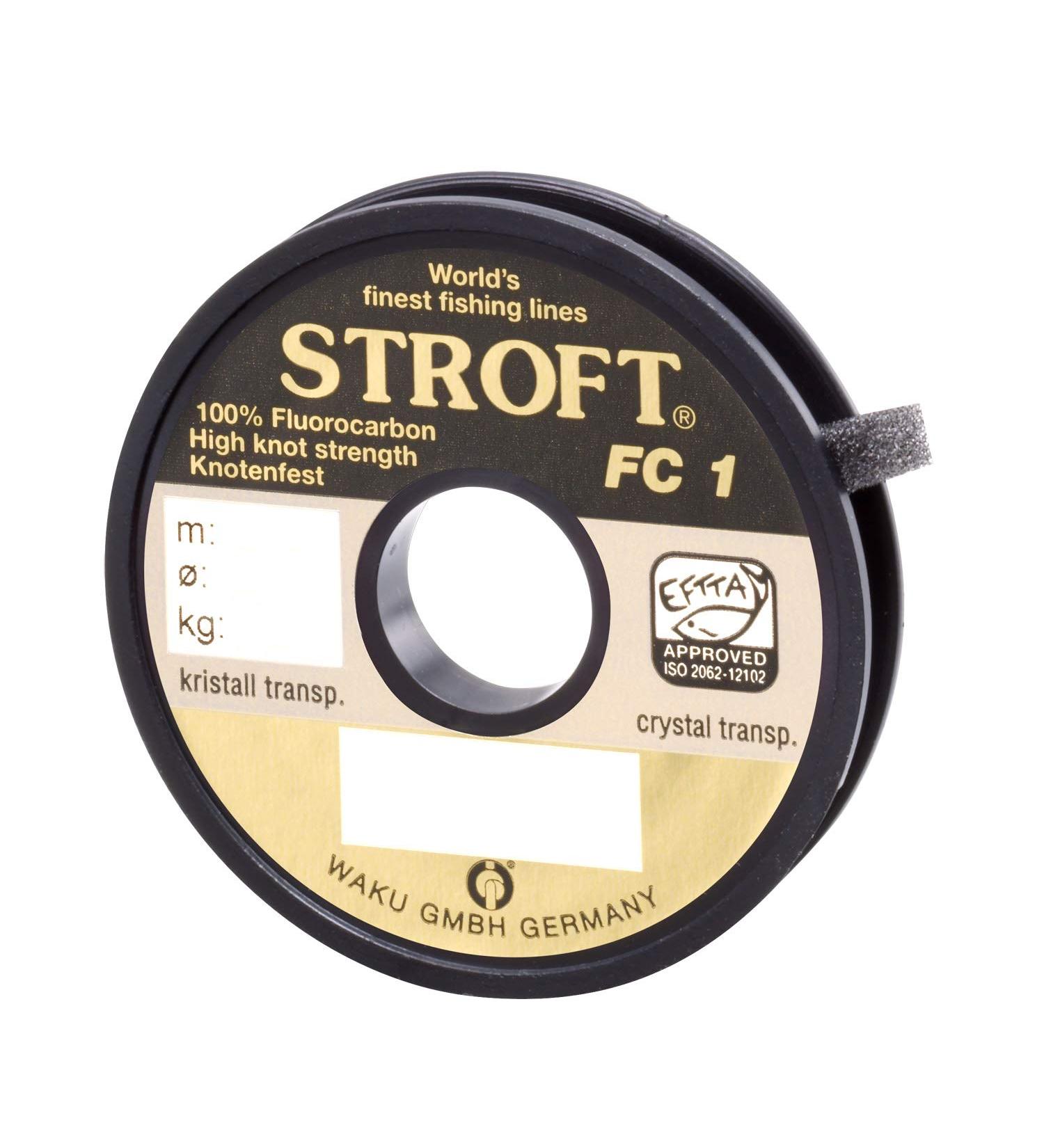 Buy Stroft FC1 Monofilament Fishing Line - 25m Grey 0.360mm 10.4kg - International Shipping Available - Buy Online on GoSupps.com