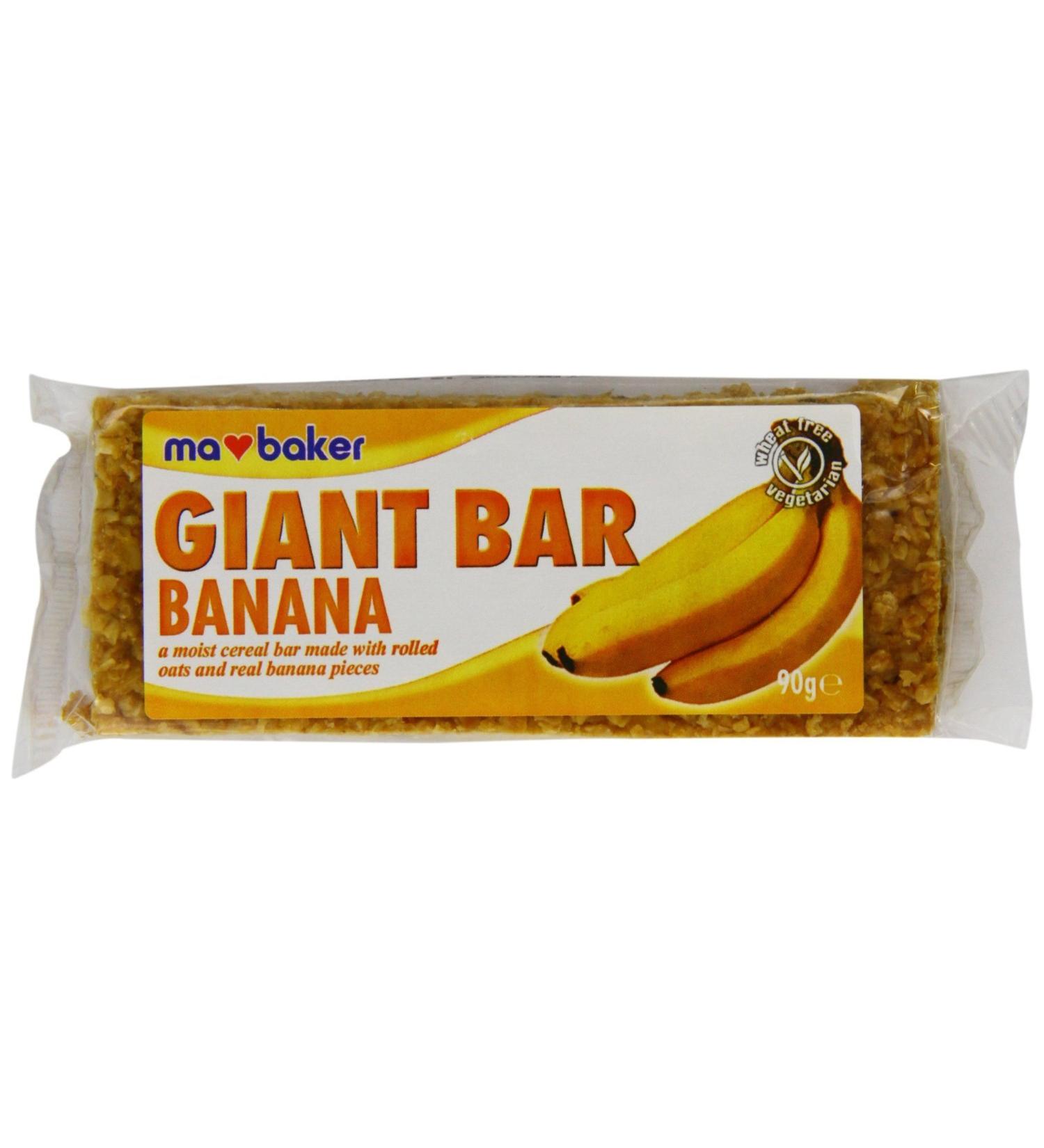 MA Baker Giant Banana Bar 90g