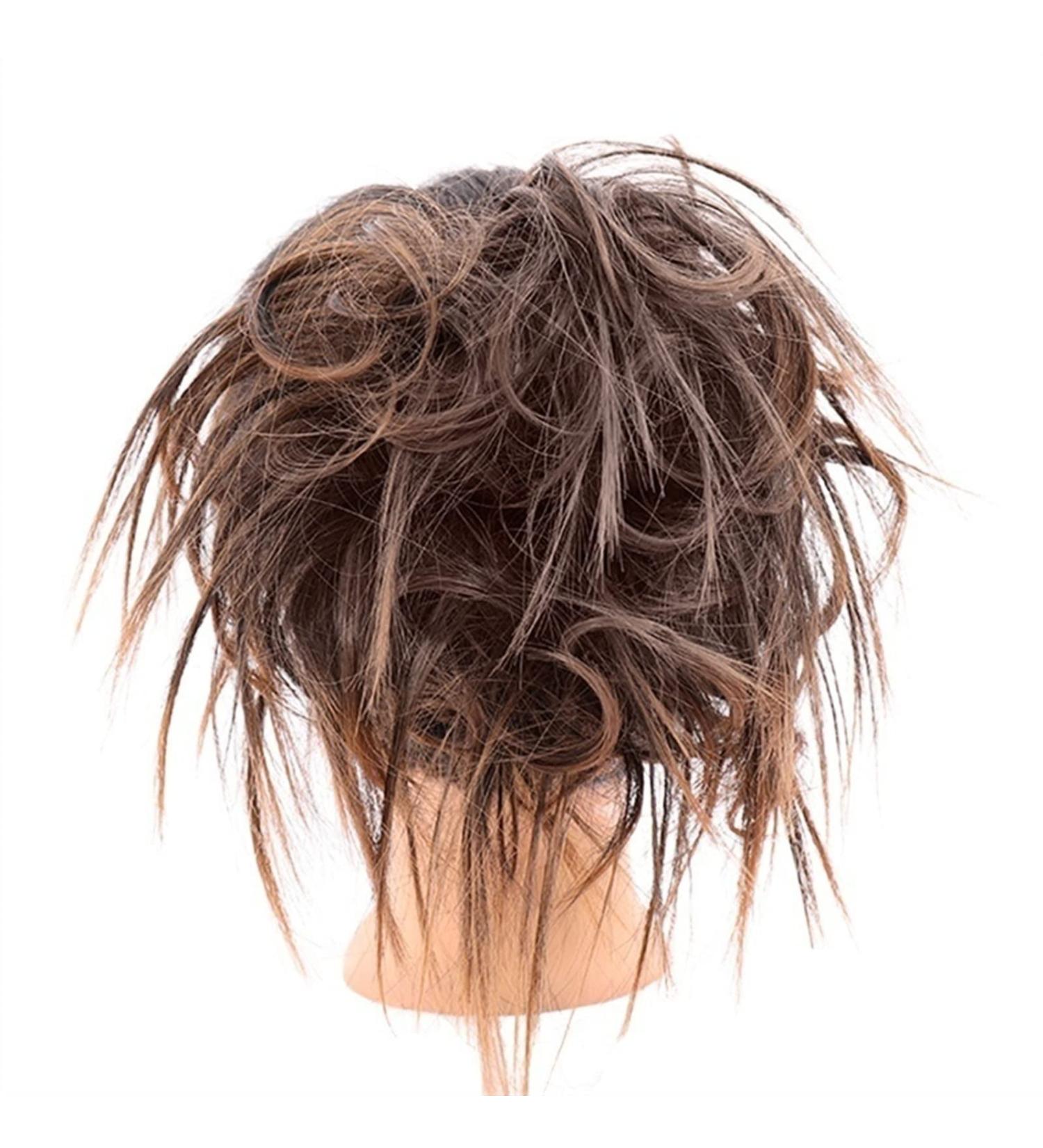 Messy Bun Hair Piece for Women Synthetic Tousled Updo Messy Bun Hair Pieces Hair Scrunchies Extensions with Elastic Band Ponytails Hair Extensions for Women Fake Hair Accessories for Women Girls 30T4 - Buy Online on GoSupps.com