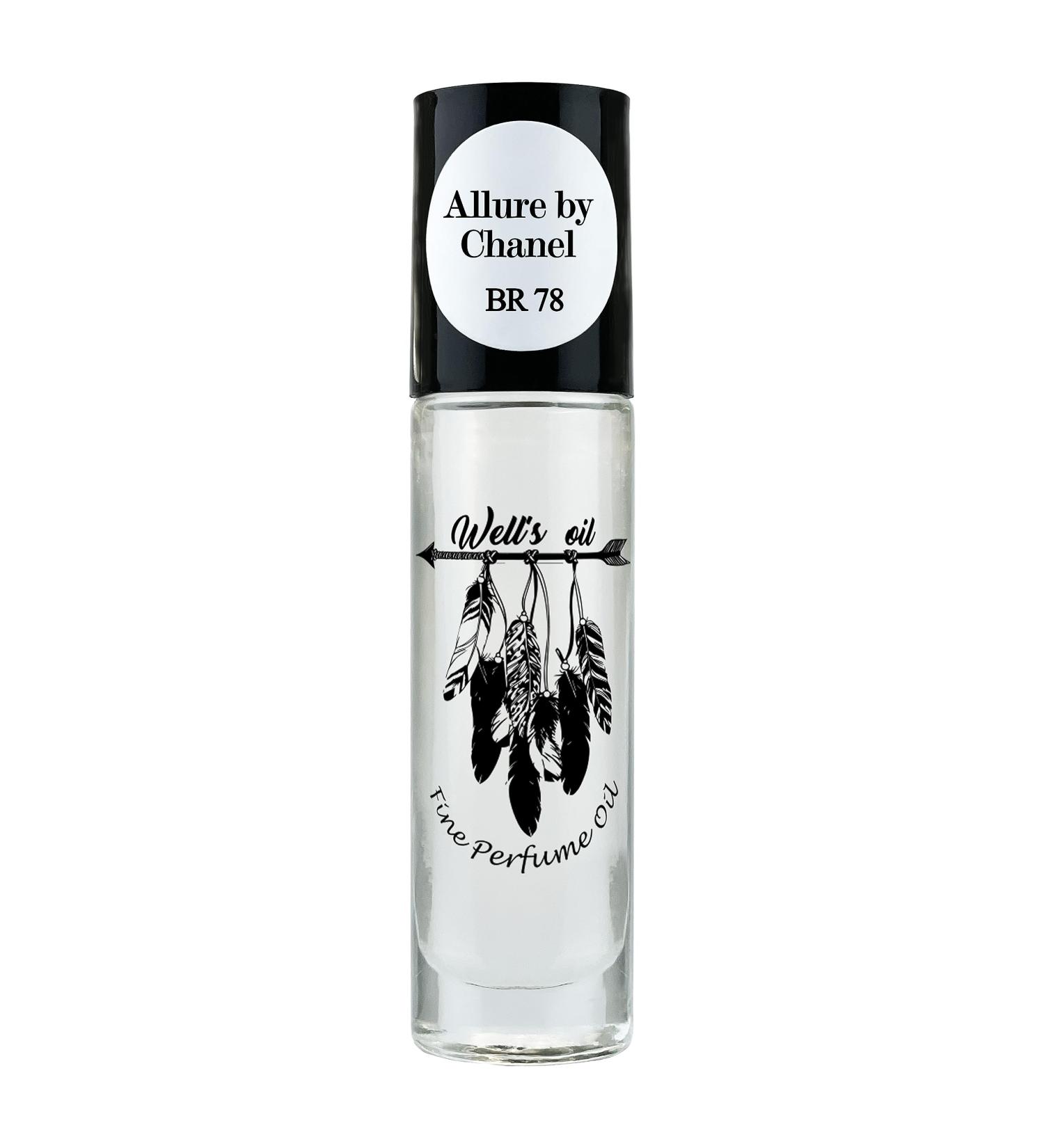 Well's Oil Well's Perfume Oil Roll-On 10 ml / 0.33 fl Oz I Clean Rich Pure Scent Alcohol-Free Oil Based Long Lasting Concentrated Roll-on Perfumes for Women and Men (Allure by Chanel Type) 78. Allure By Chanel - Buy Online on GoSupps.com