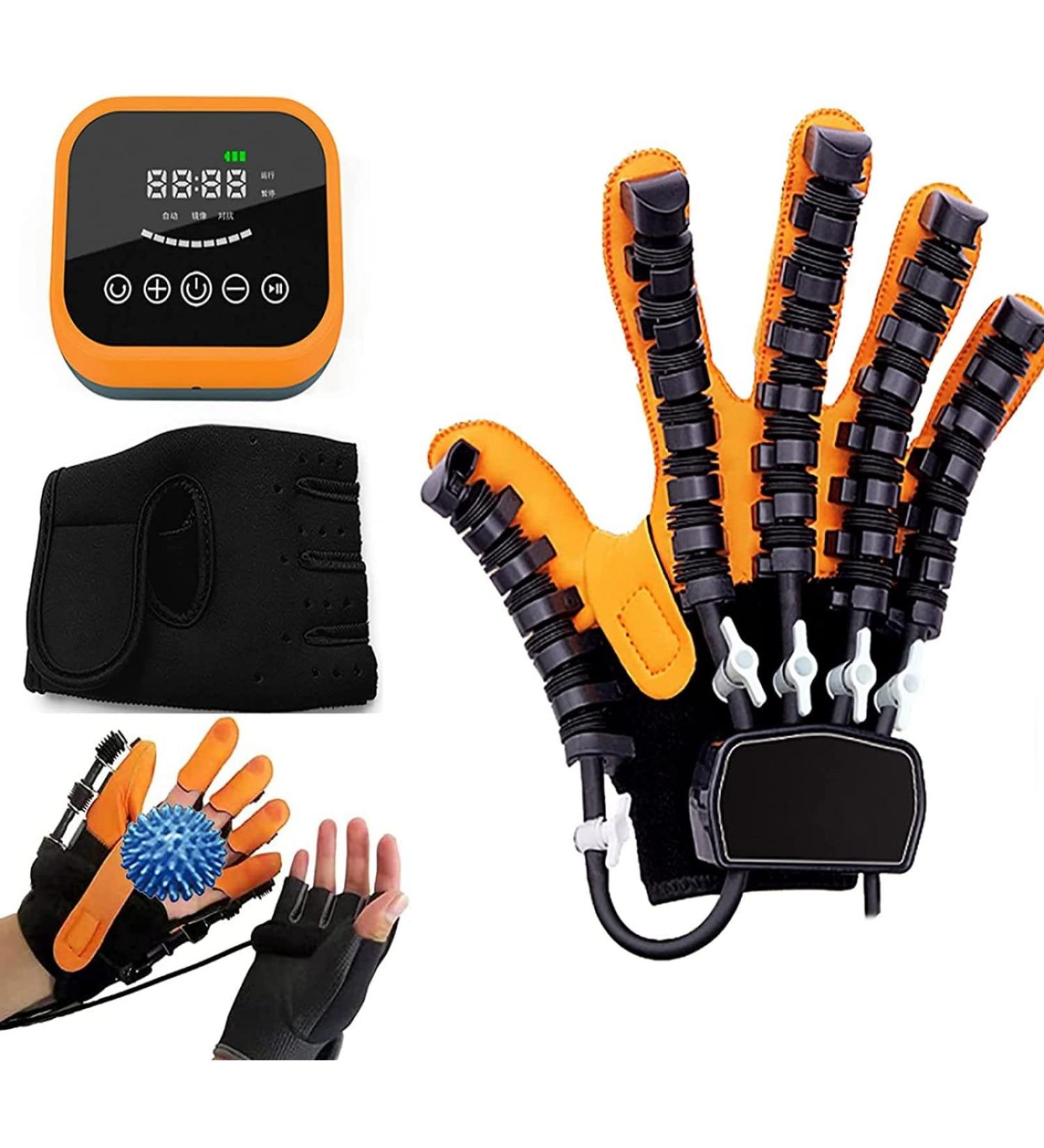 Rehabilitation Gloves Finger Orthoses Long-Term Relief Finger Cramps for Stroke Hemiplegia Hand Function Recovery Left X-Large - Buy Online on GoSupps.com