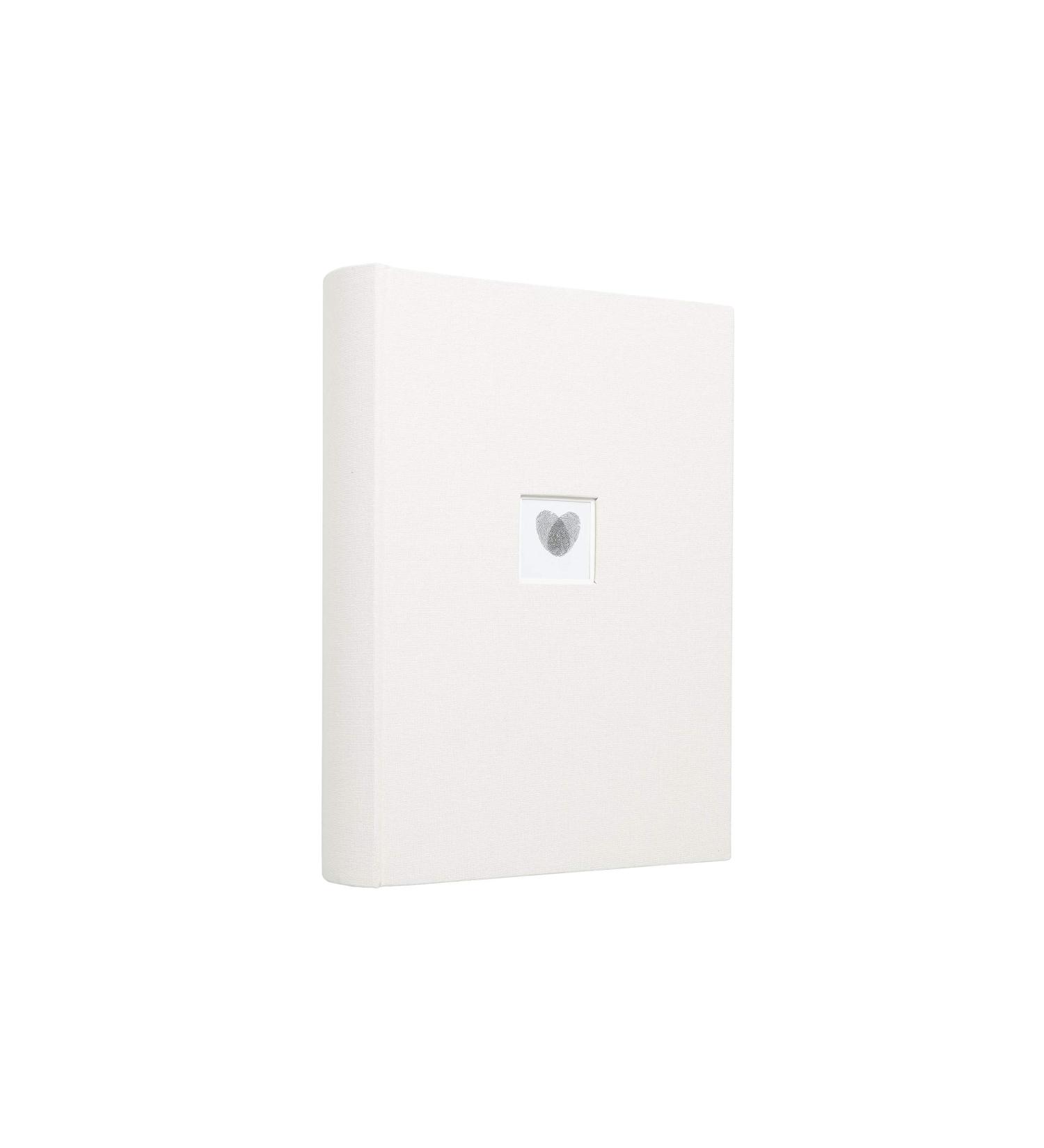 Pearhead Wedding Thumbprint Memory Book  Wedding Photo Album  Marriage Keepsake  Engagement Gifts  Ivory Linen - Buy Online on GoSupps.com