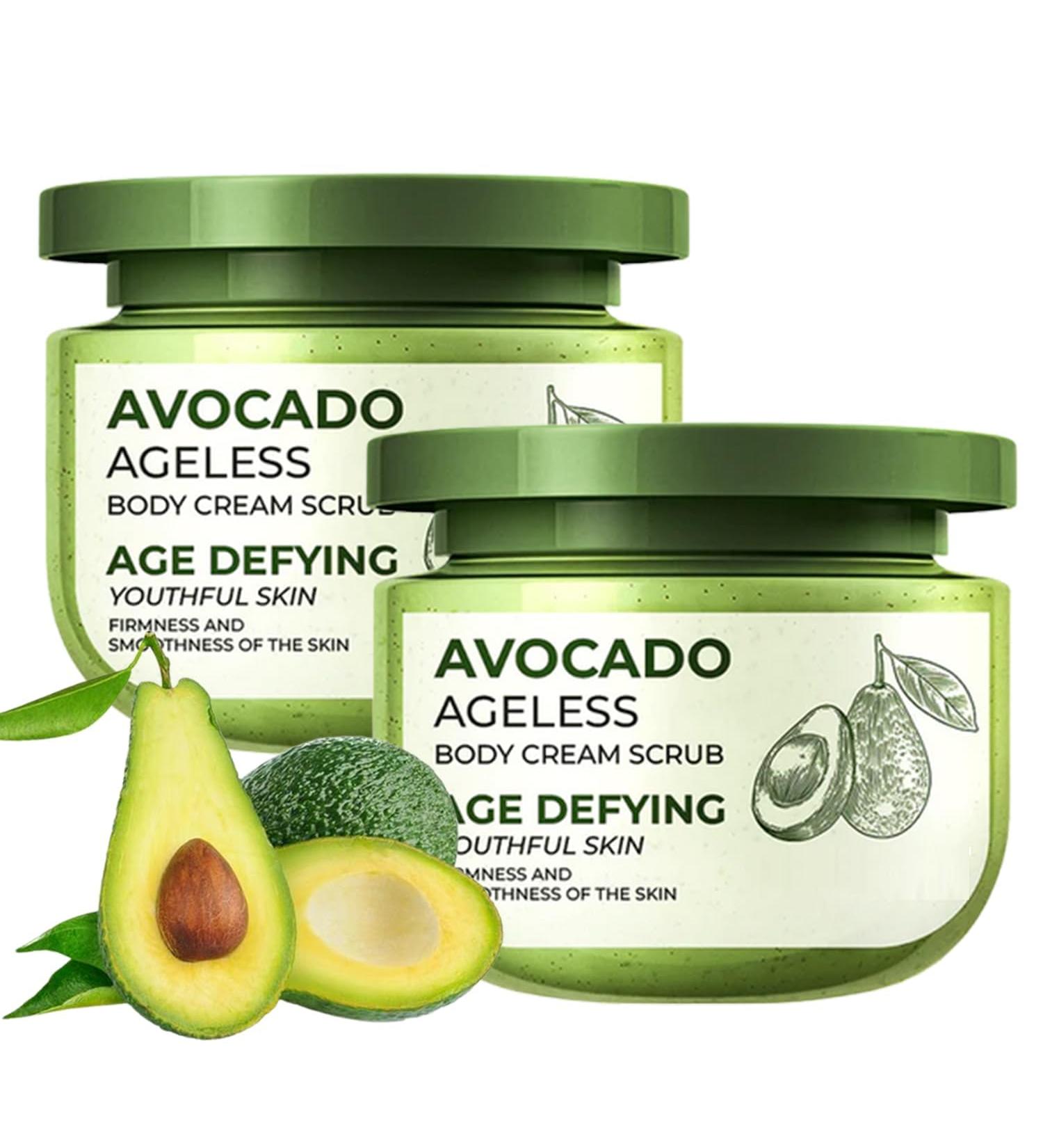 Body Scrub Avocado Forever Avocado Anti-Aging Body Scrub Exfoliating Body Scrub Himalayan Salt Body Scrub - Buy Online on GoSupps.com