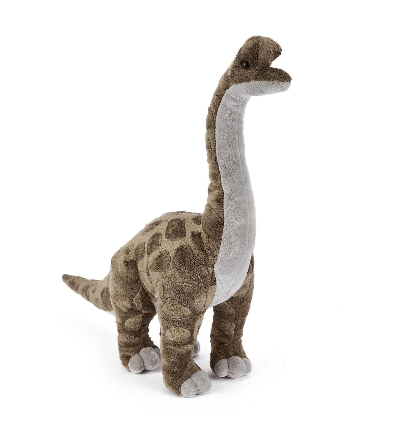 Zappi Co Plush Brachiosaurus Dinosaur Stuffed Toy - Safari Animals Collection for Kids (40cm) - Buy Online on GoSupps.com