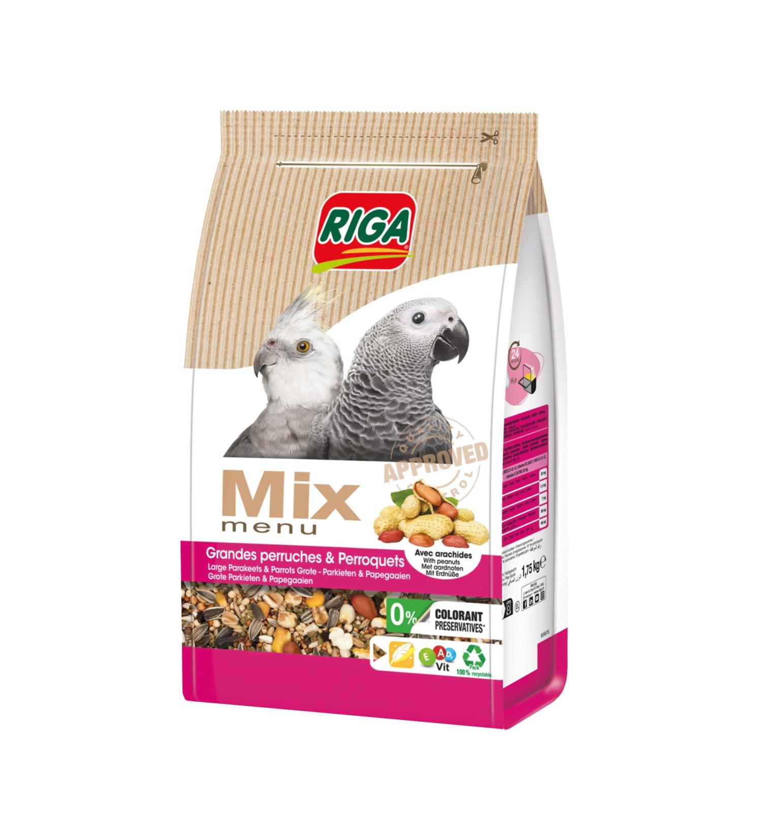 RIGAMIX PERROQ.+GDE per.1.75KG - Buy Online on GoSupps.com