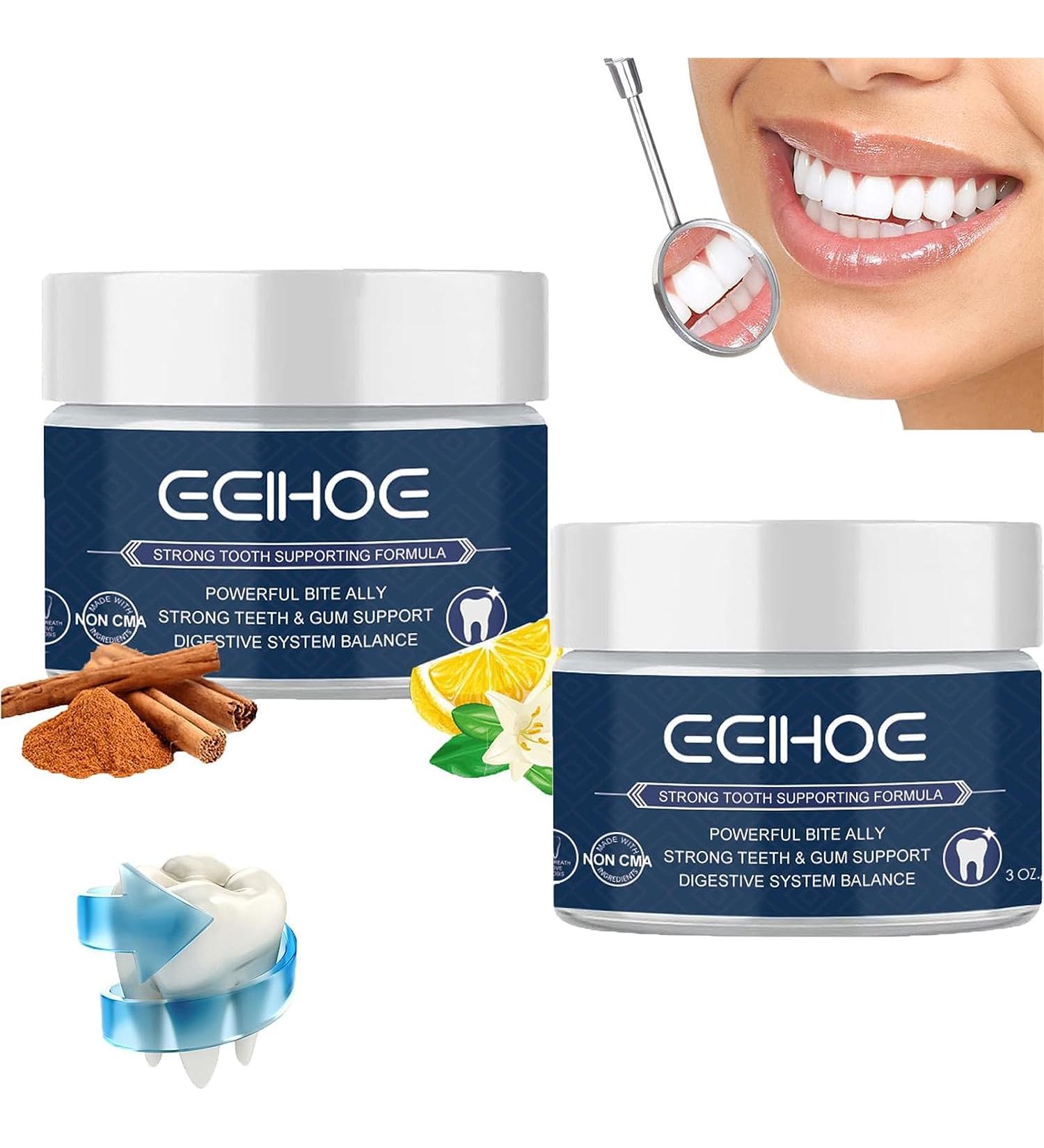 Fortbite Tooth Powder Fortbite teeth whitening teeth whitening toothpaste teeth whitening powder stain removal bad breath removal - Buy Online on GoSupps.com