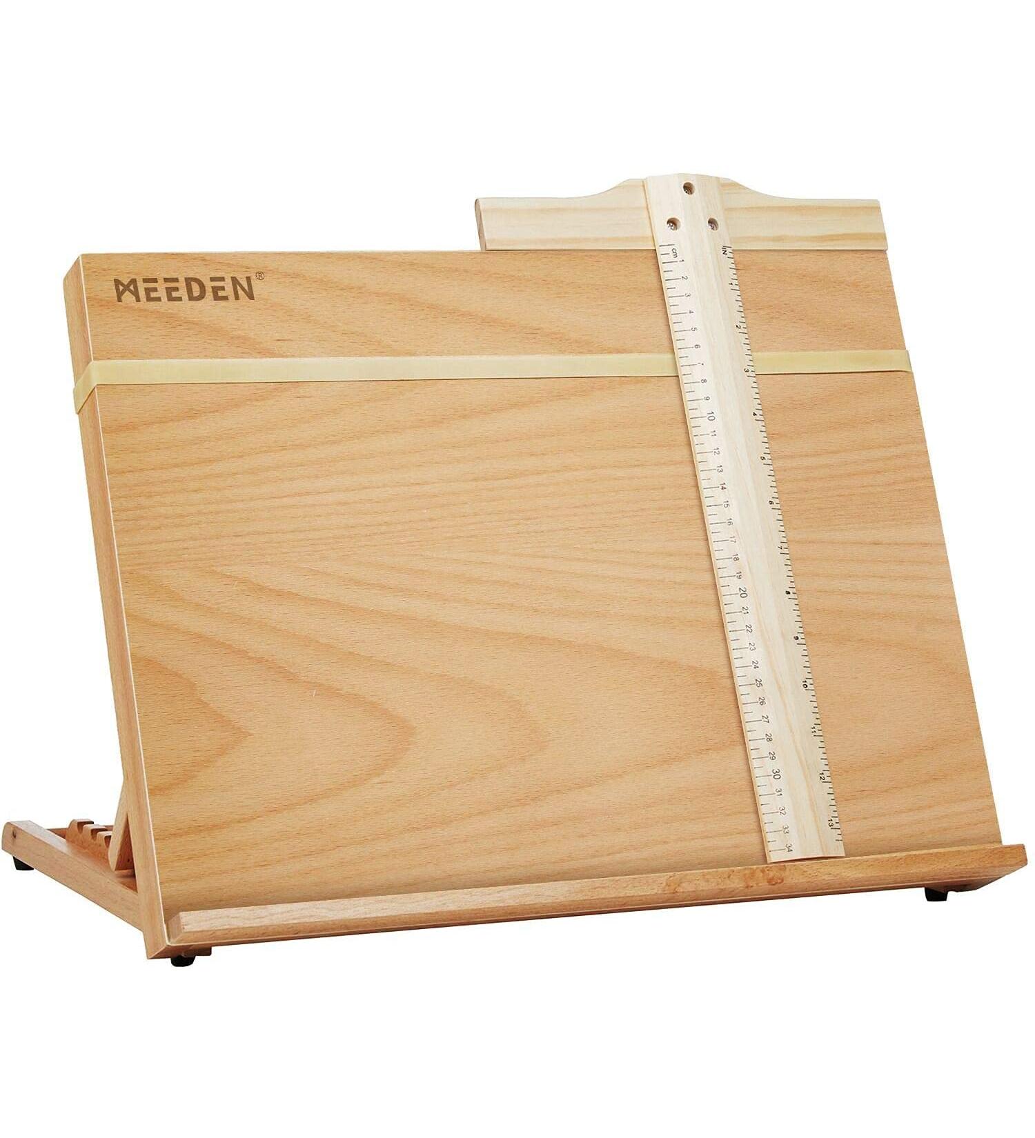 ATWORTH Portable & Adjustable Wood Sketching Board - 18 x 14 Desktop Easel Tabletop Easel - Buy Online on GoSupps.com