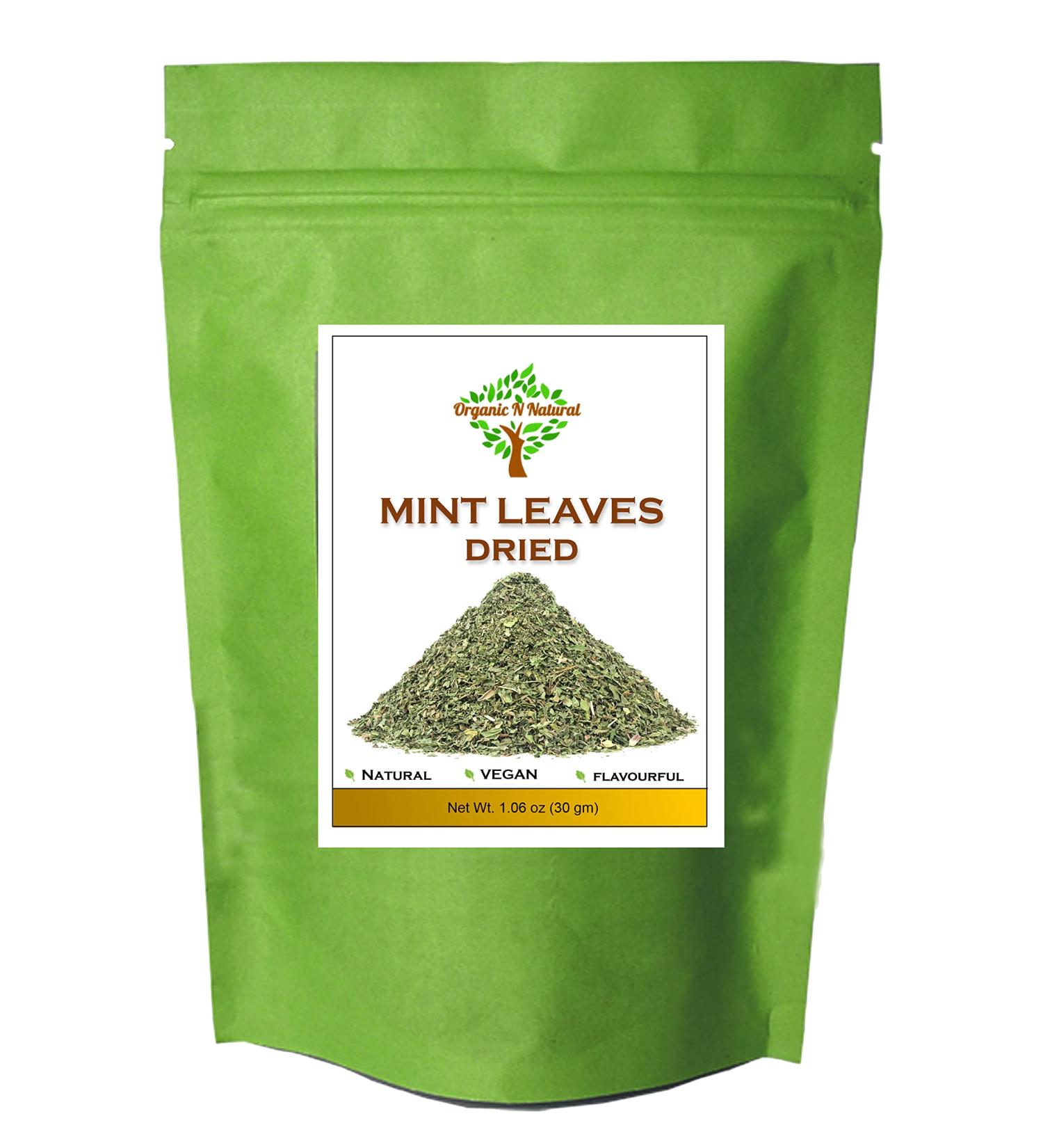 PROUDLY CANADIAN | Mint Leaves |100% Natural | 60g - Buy Online on GoSupps.com