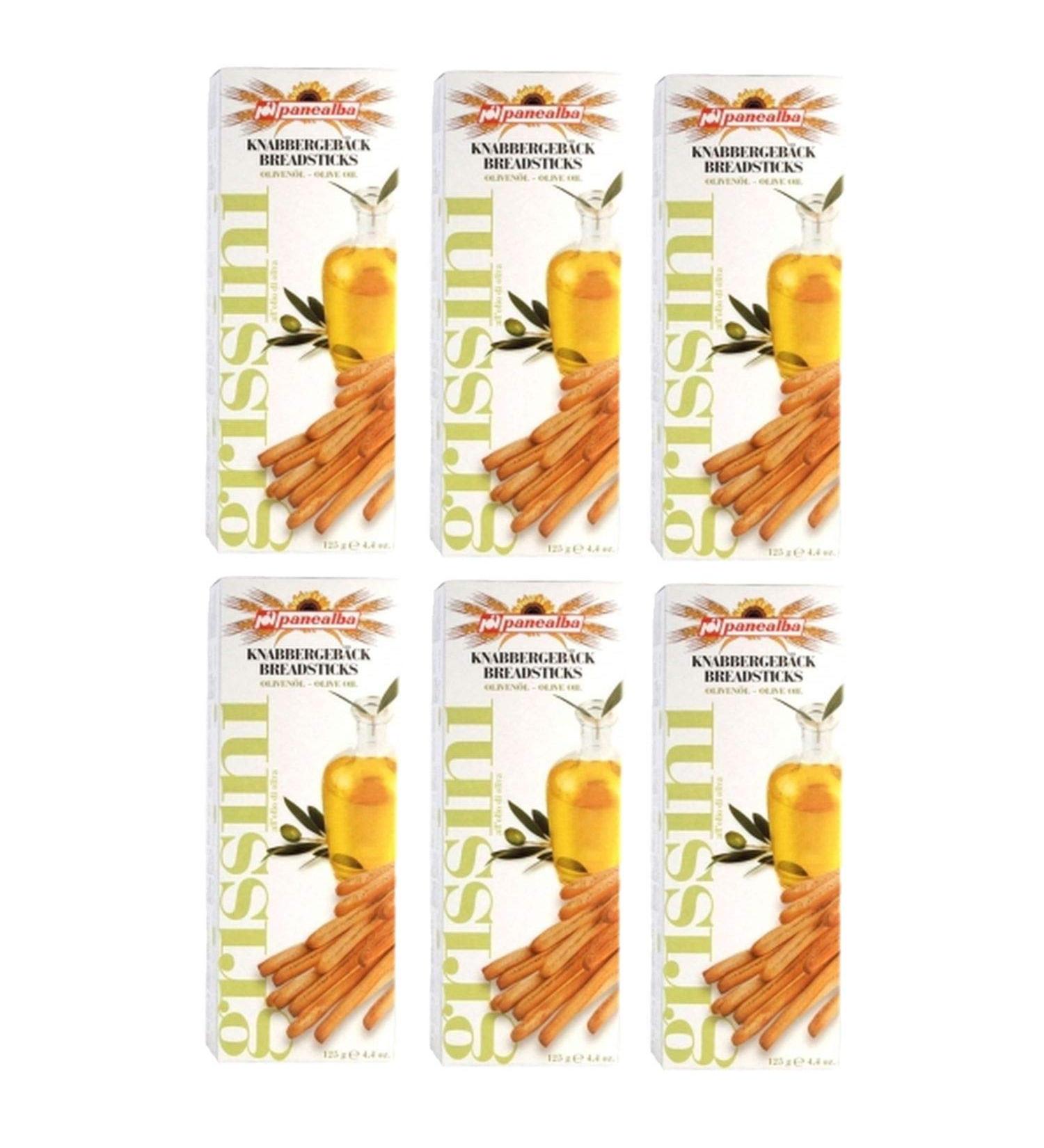 Lot 6x Grissini olive oil - Panealba - 125g case