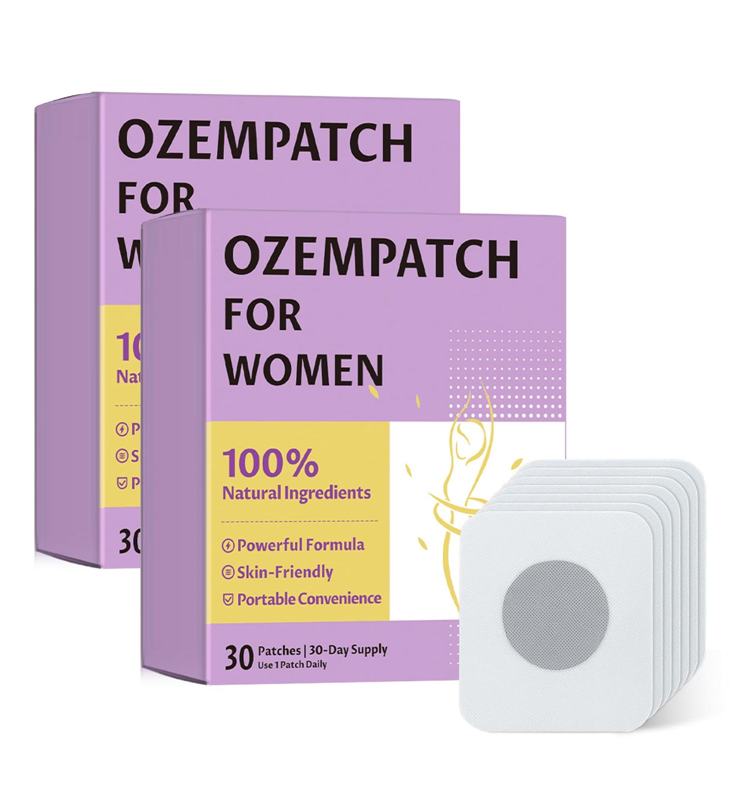 Ozempatch for Women - Ozem Patches Made with Natural Ingredients | 3X Stronger Formula | 60 Day Supply - Buy Online on GoSupps.com