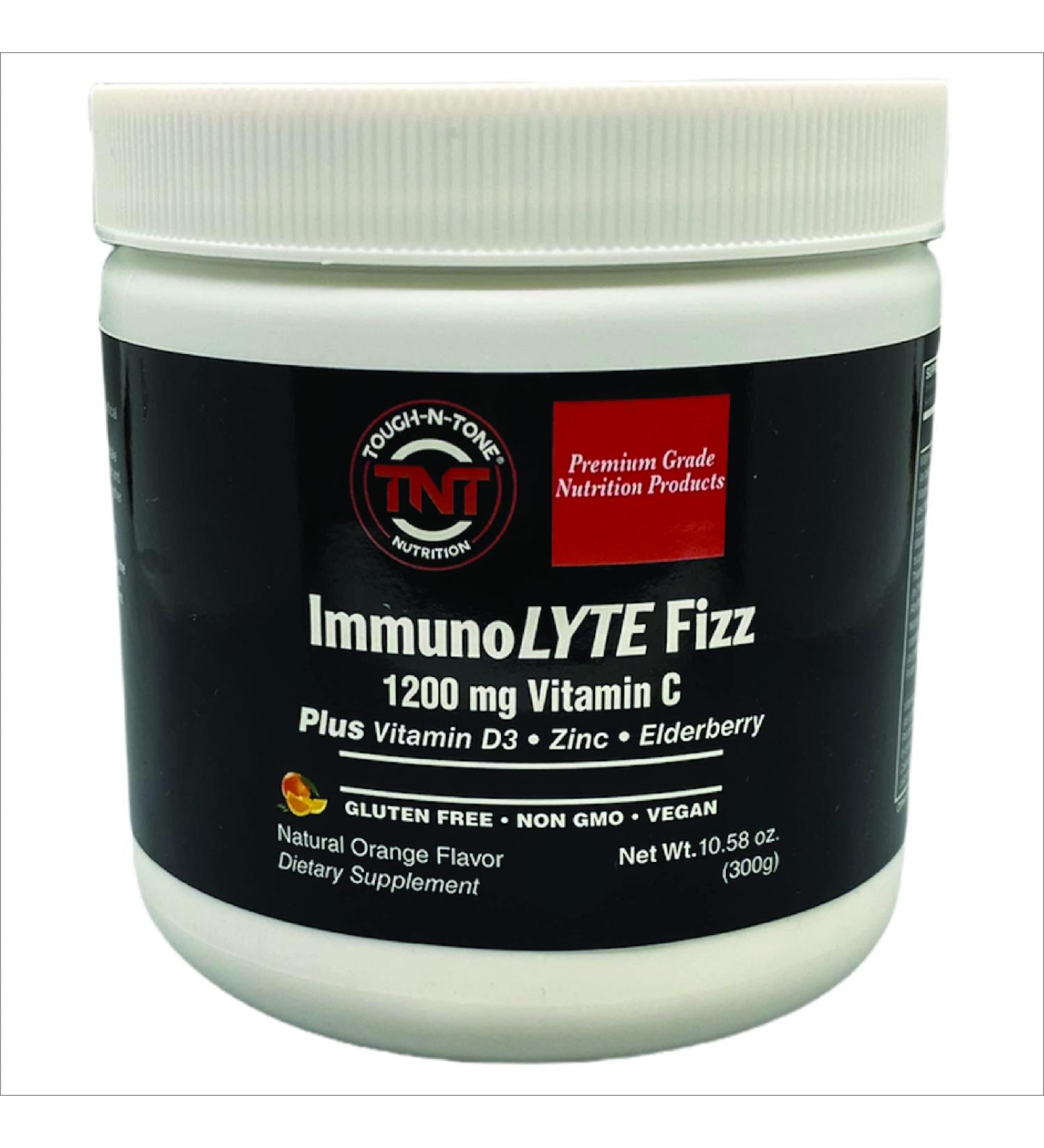 TOUGH-N-TONE Immune Support & Electrolytes: ImmunoLYTE Fizz - Boost Immunity & Hydration - Buy Online on GoSupps.com